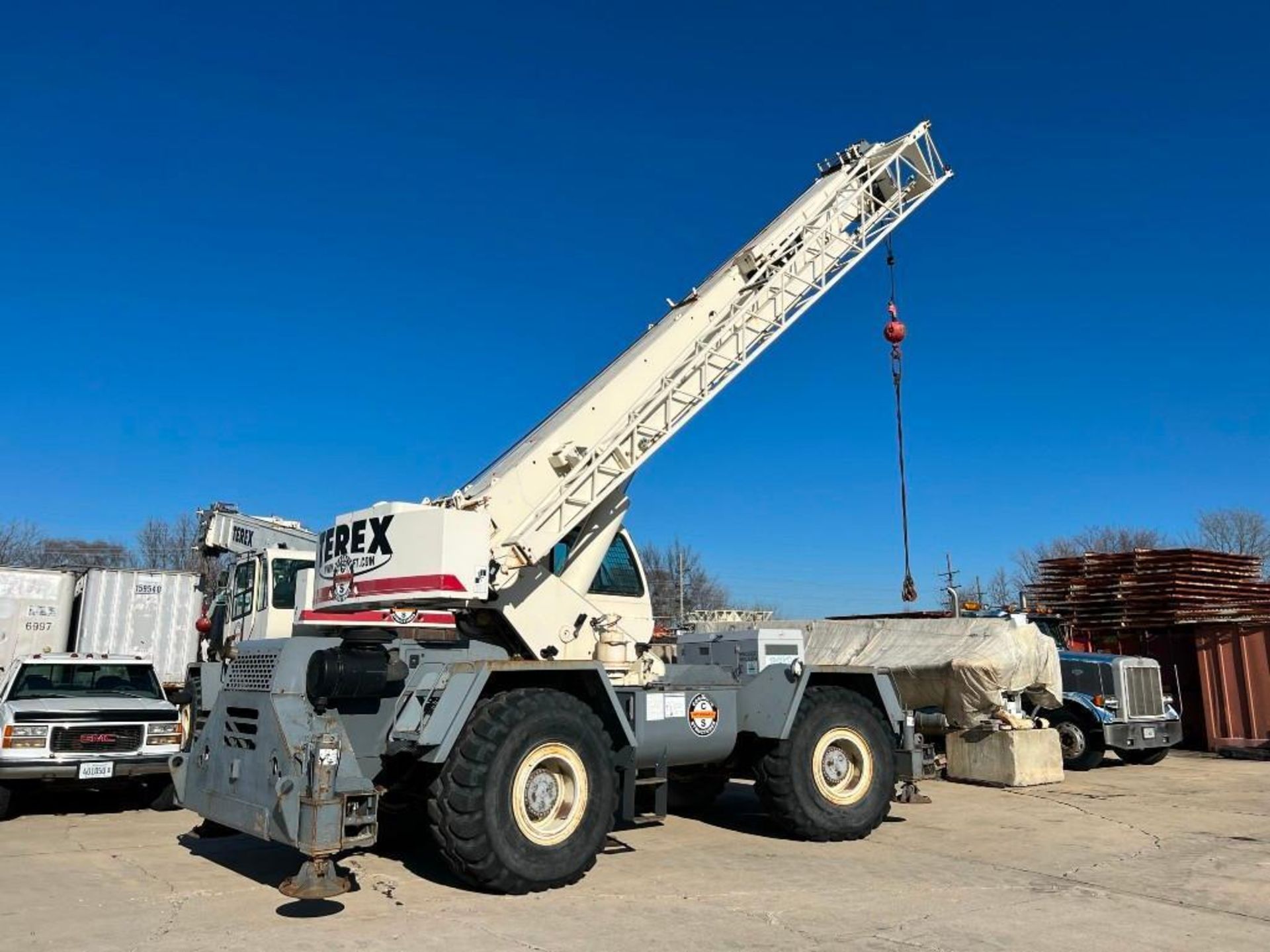 Terex 35-Ton Rough Terrain Crane Model RT335, S/N 13049 (2002), 30' - 94' Boom