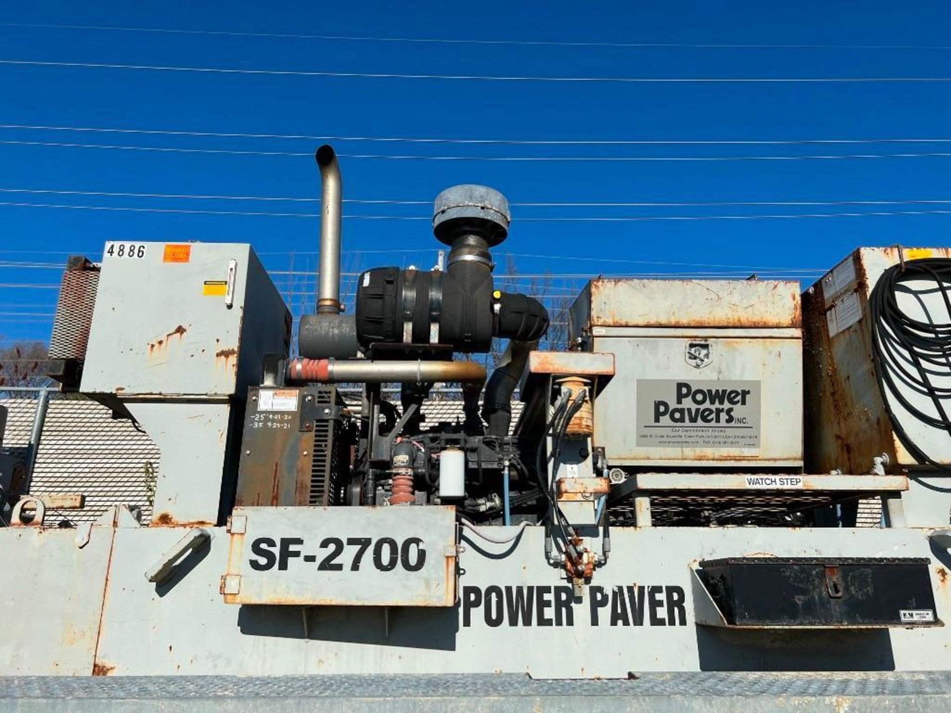 Power Paver 36' Slipform Paver Model SF2700 (2010), S/N 1027133 - Image 3 of 13