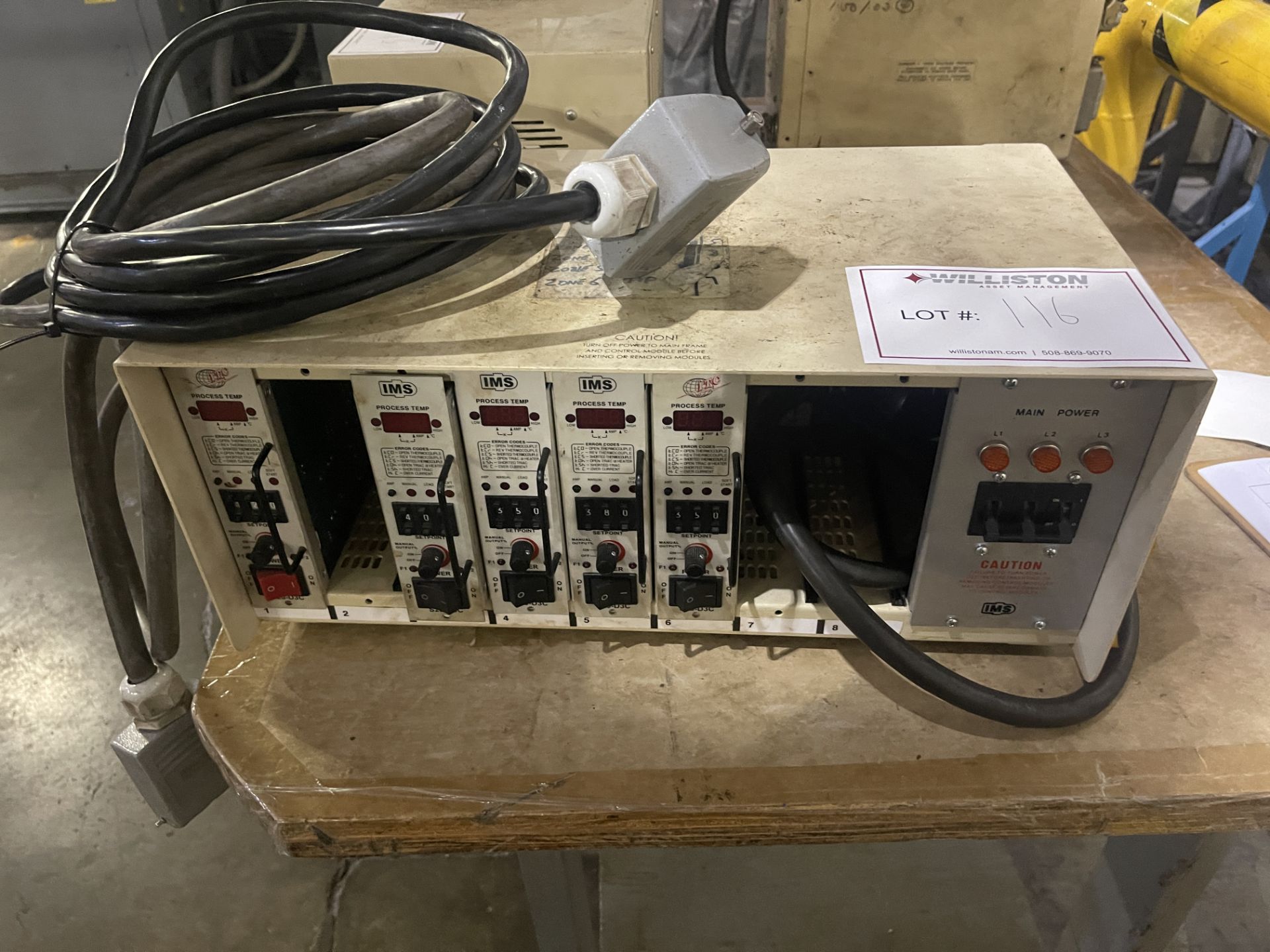 8 Zone, 5 Card IMS Hot Runner Control & Cables, Model: 104259-8