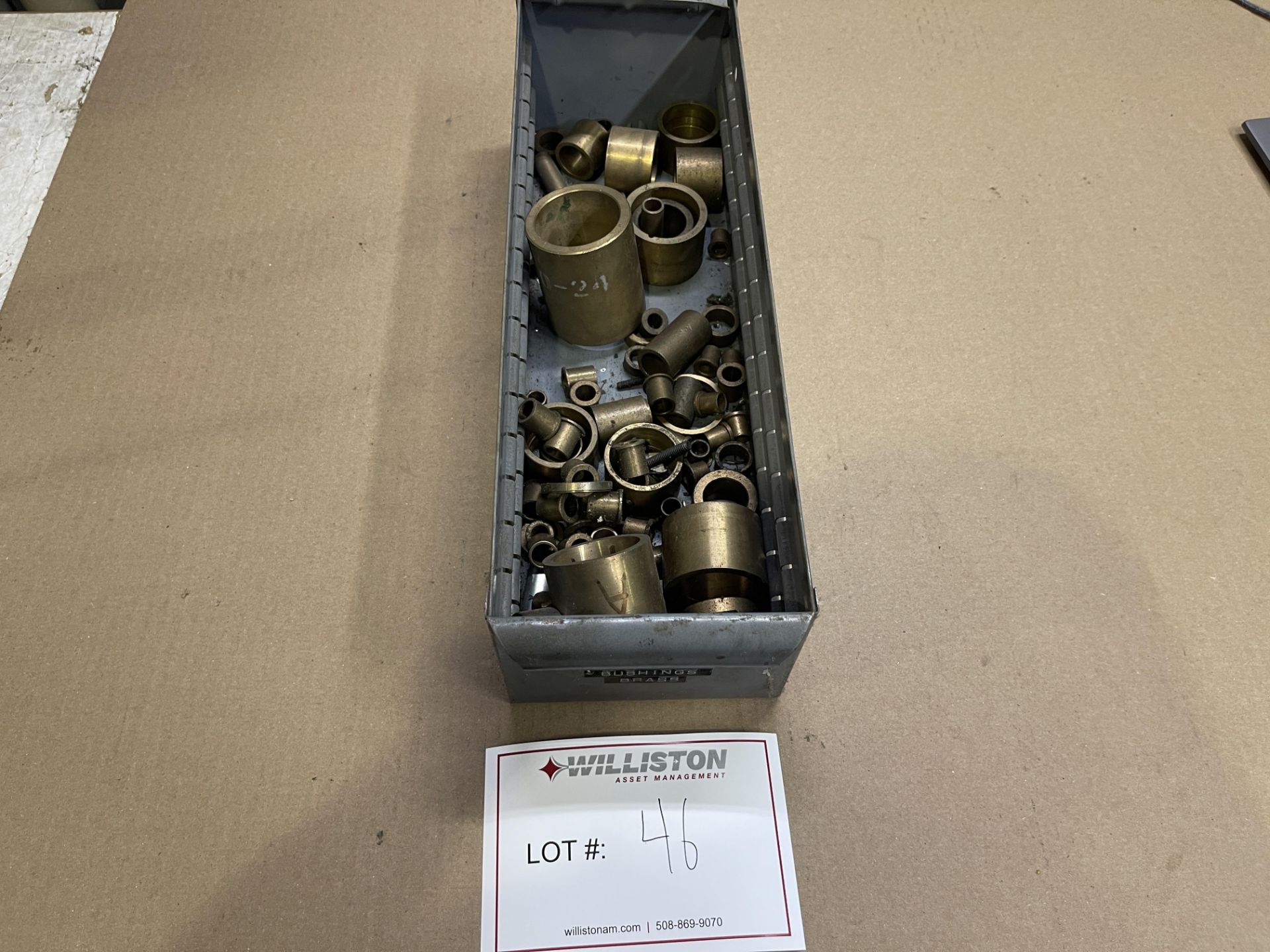 Box of Brass Bushings