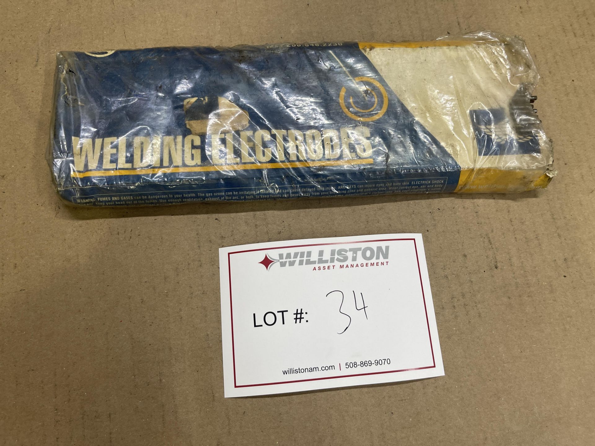 Box of Welding Electrodes