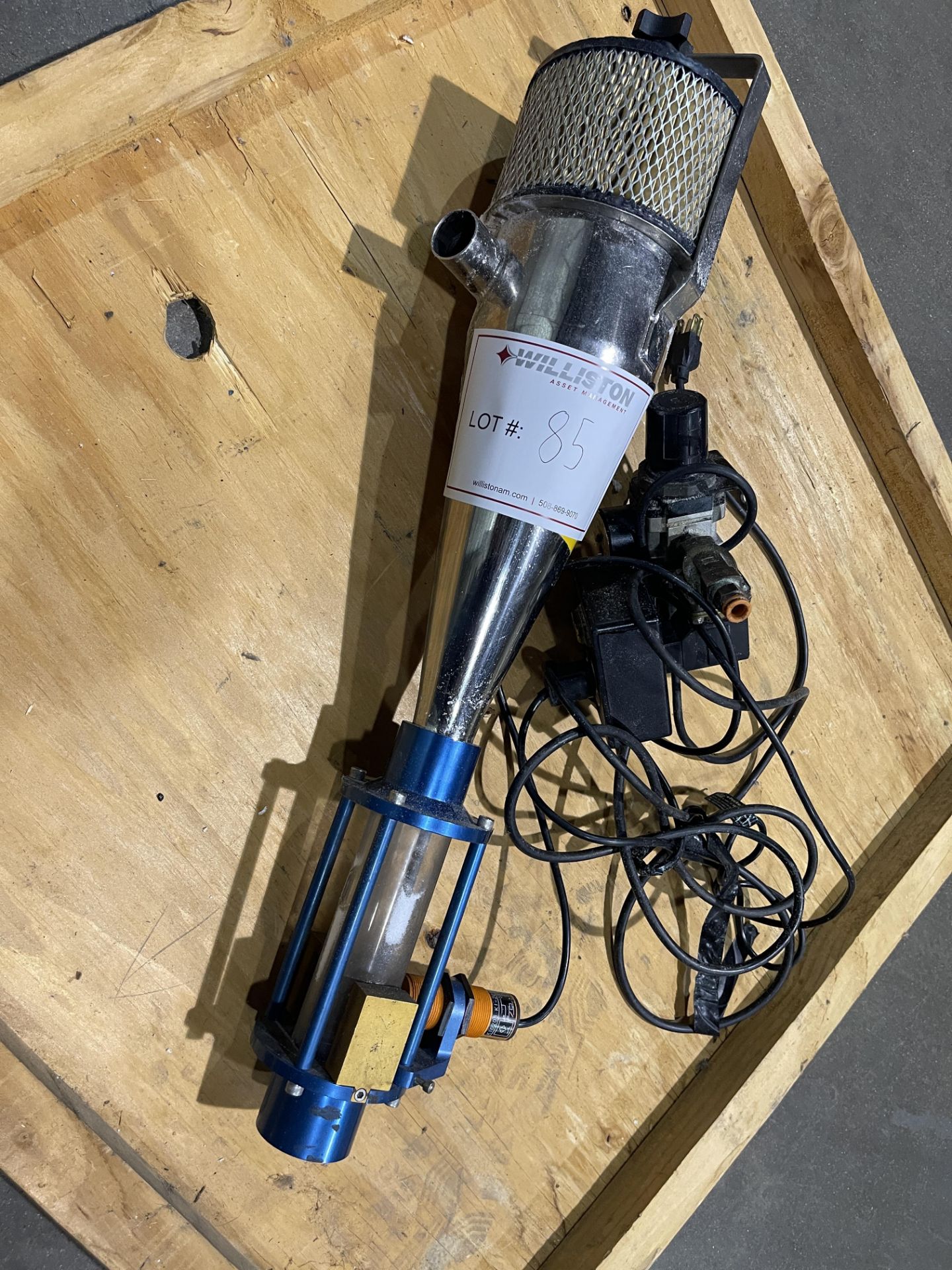 Autoload Pneumatic Venturi Loader with Sensor