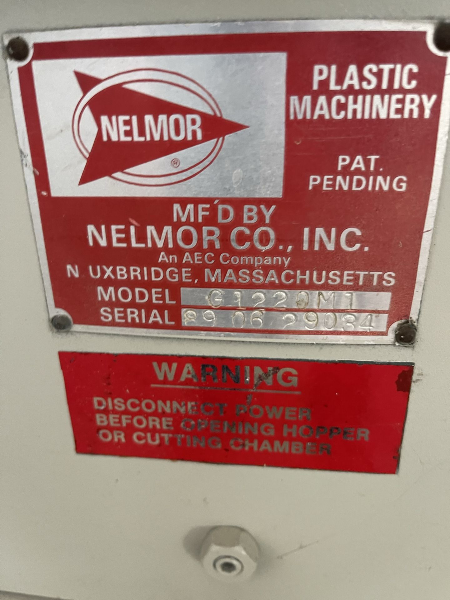 20 HP Nelmor Granulator - Image 2 of 2