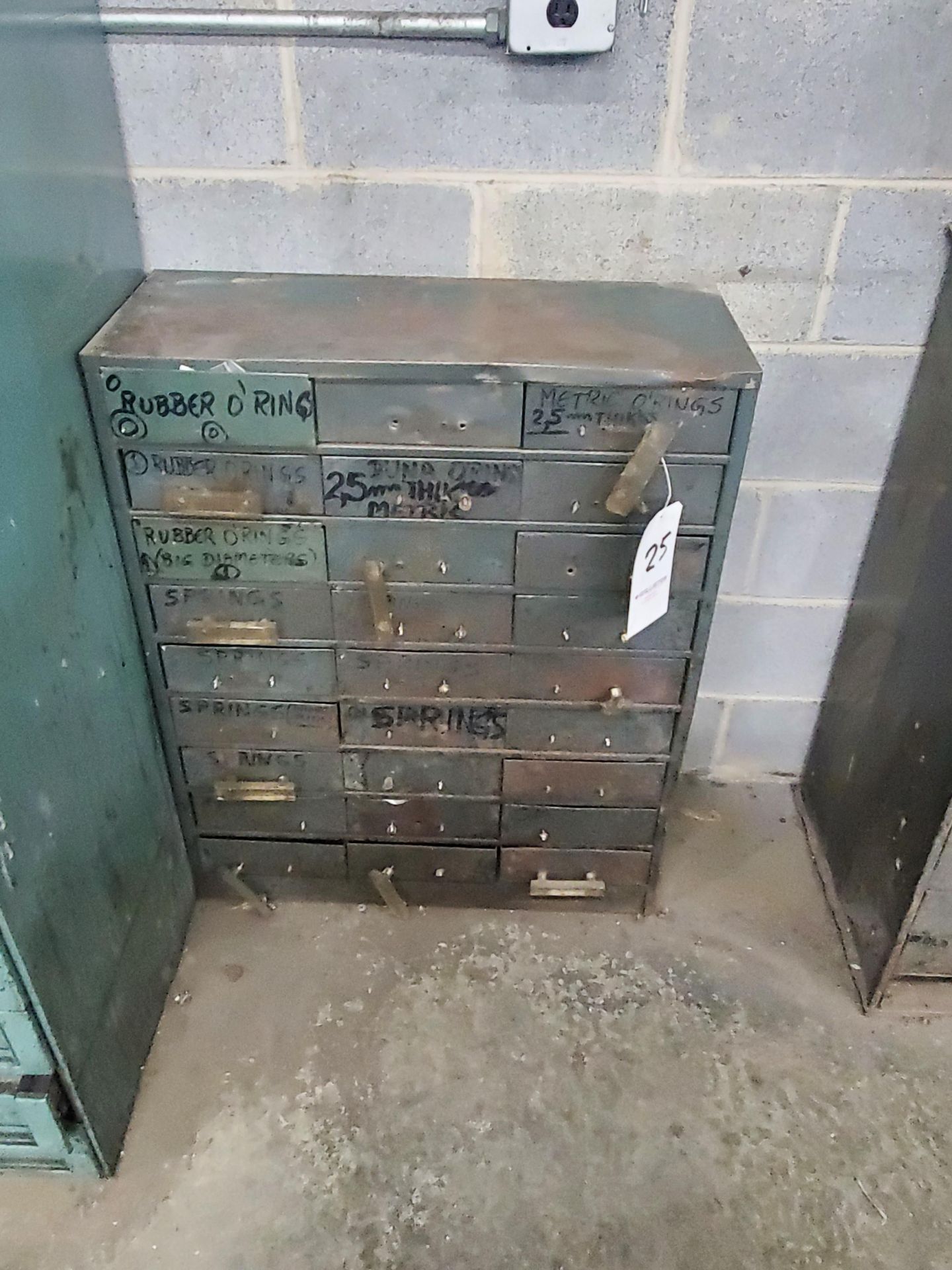 Parts Cabinet w/ Contents