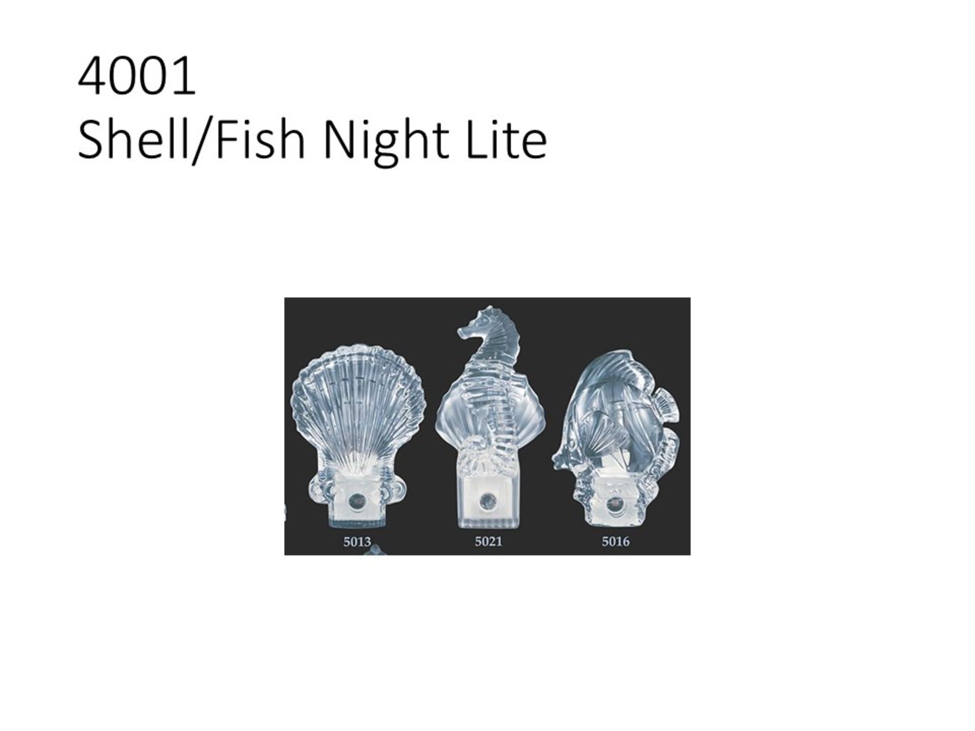 PLASTIC INJECTION MOLD - Shell?Fish Night lite