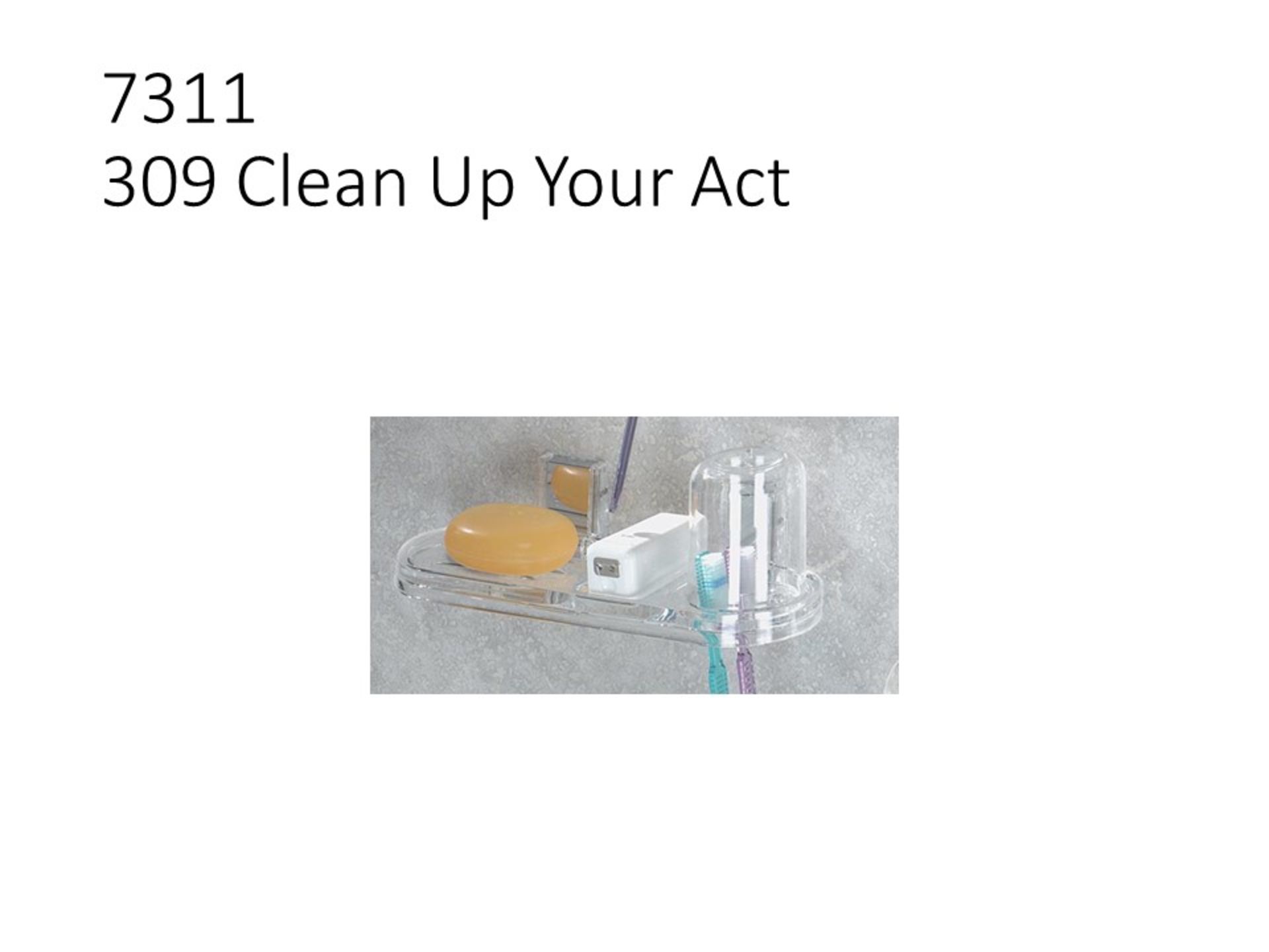 PLASTIC INJECTION MOLD - 309 Clean up your act - Image 5 of 5