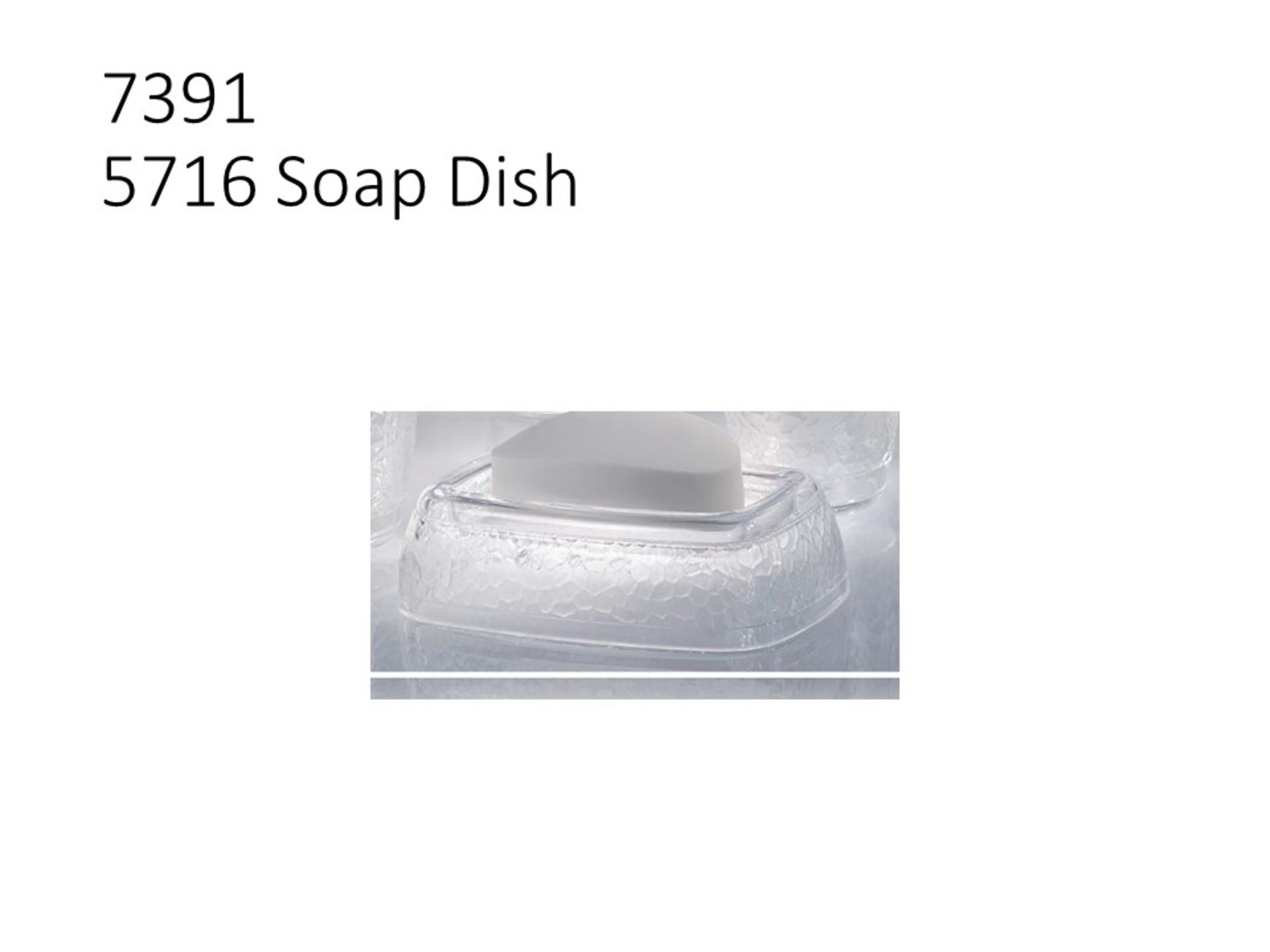 PLASTIC INJECTION MOLD - 5716 Soap Dish