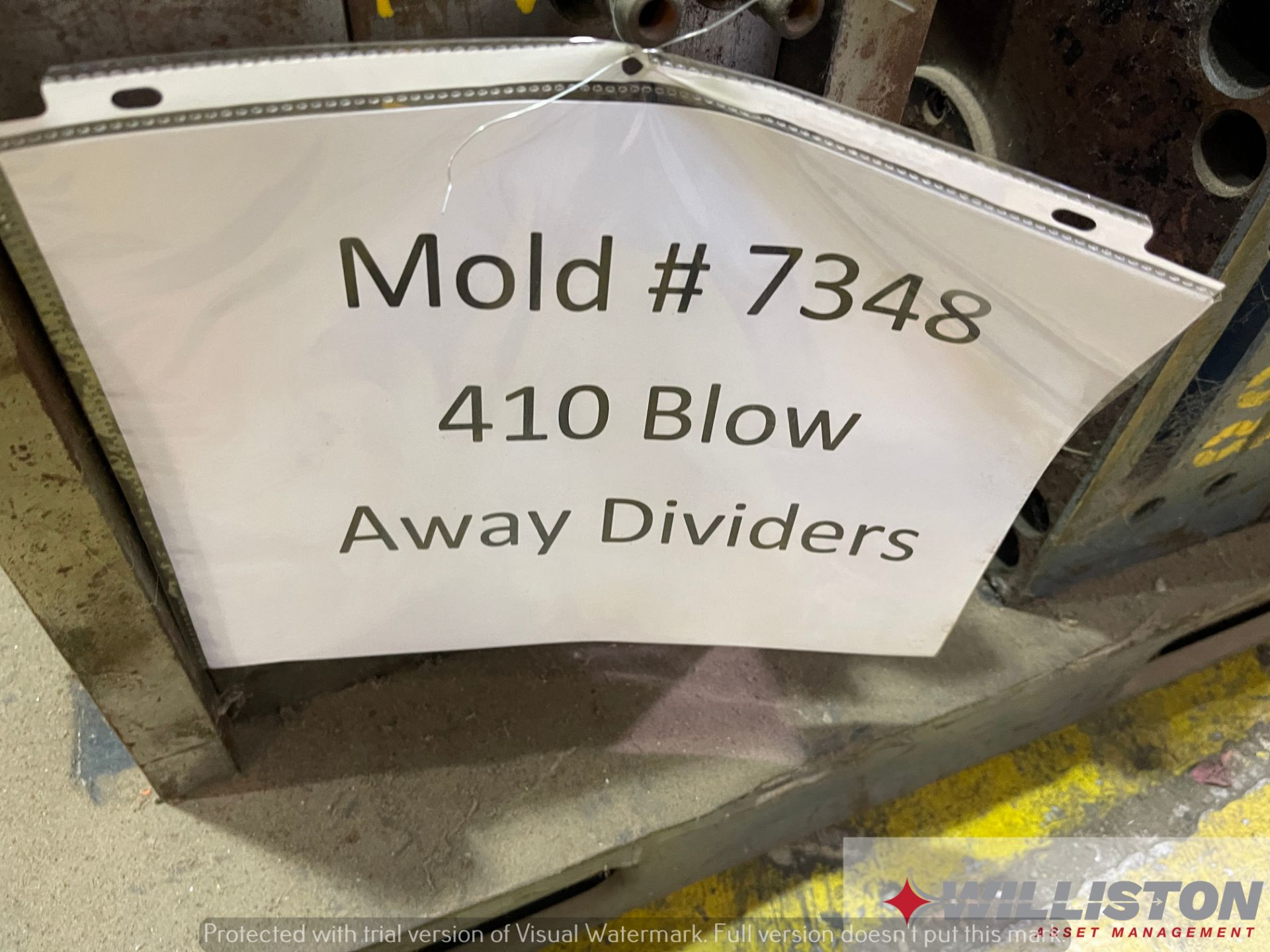 PLASTIC INJECTION MOLD - 410 blow away dividers - Image 3 of 7
