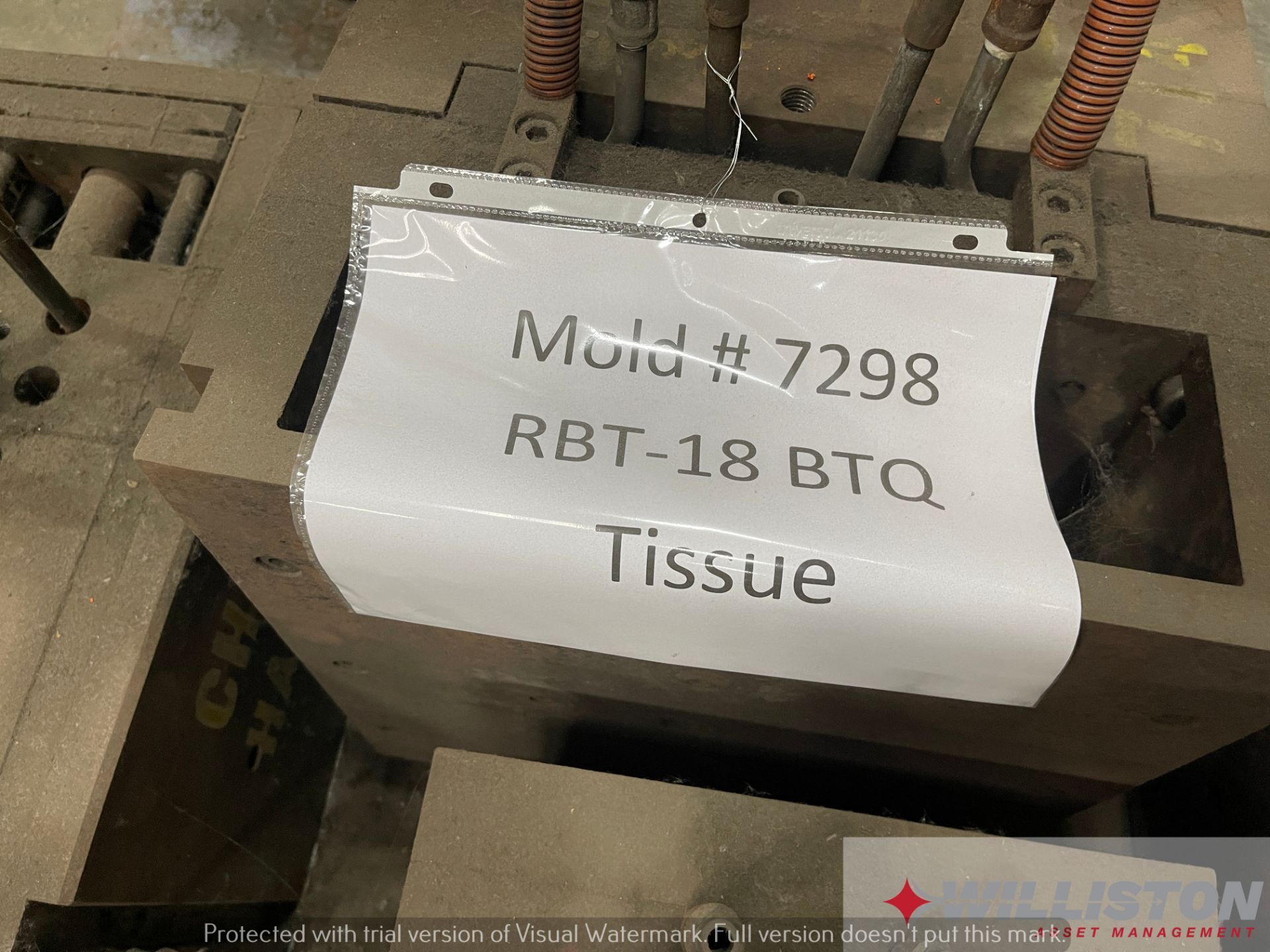 PLASTIC INJECTION MOLD - RBT-18 Tissue - Image 2 of 7