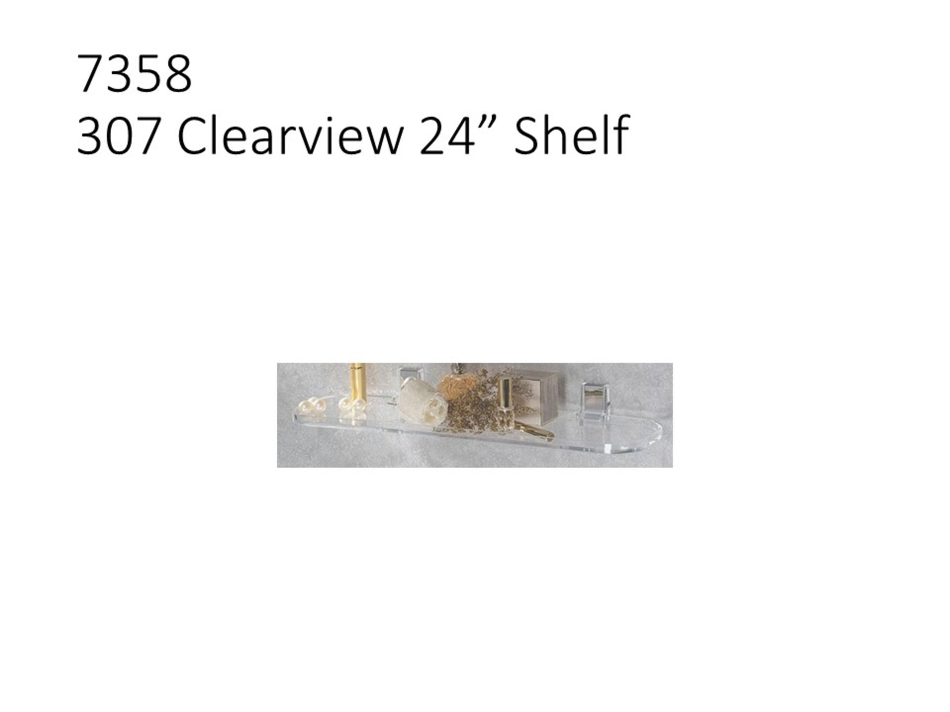 PLASTIC INJECTION MOLD - 307 clearview 24" shelf