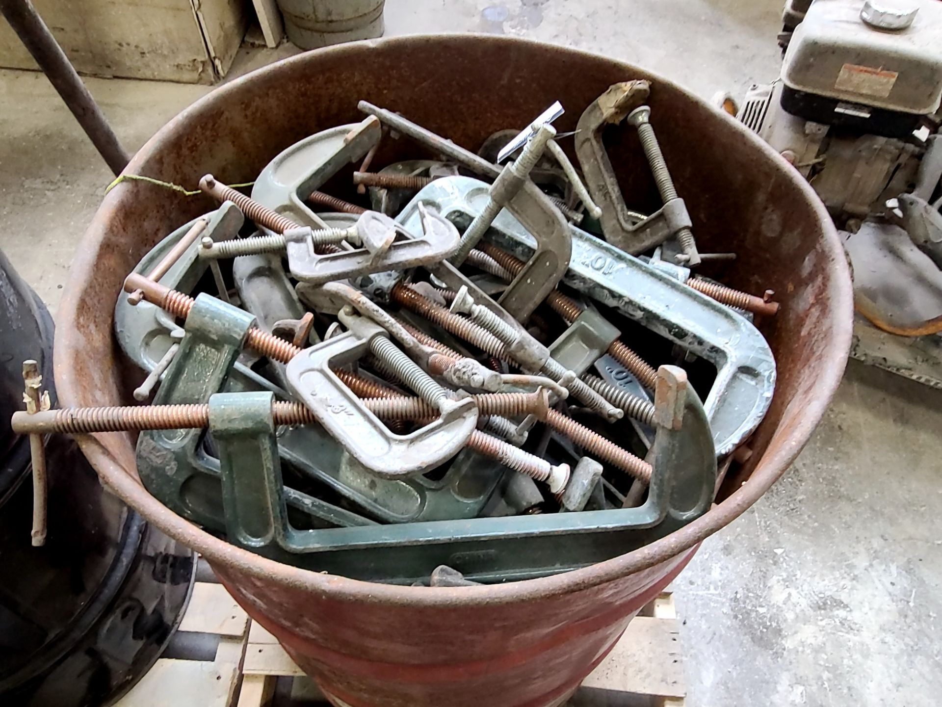 Gallon Drum of C-clamps - Image 2 of 2