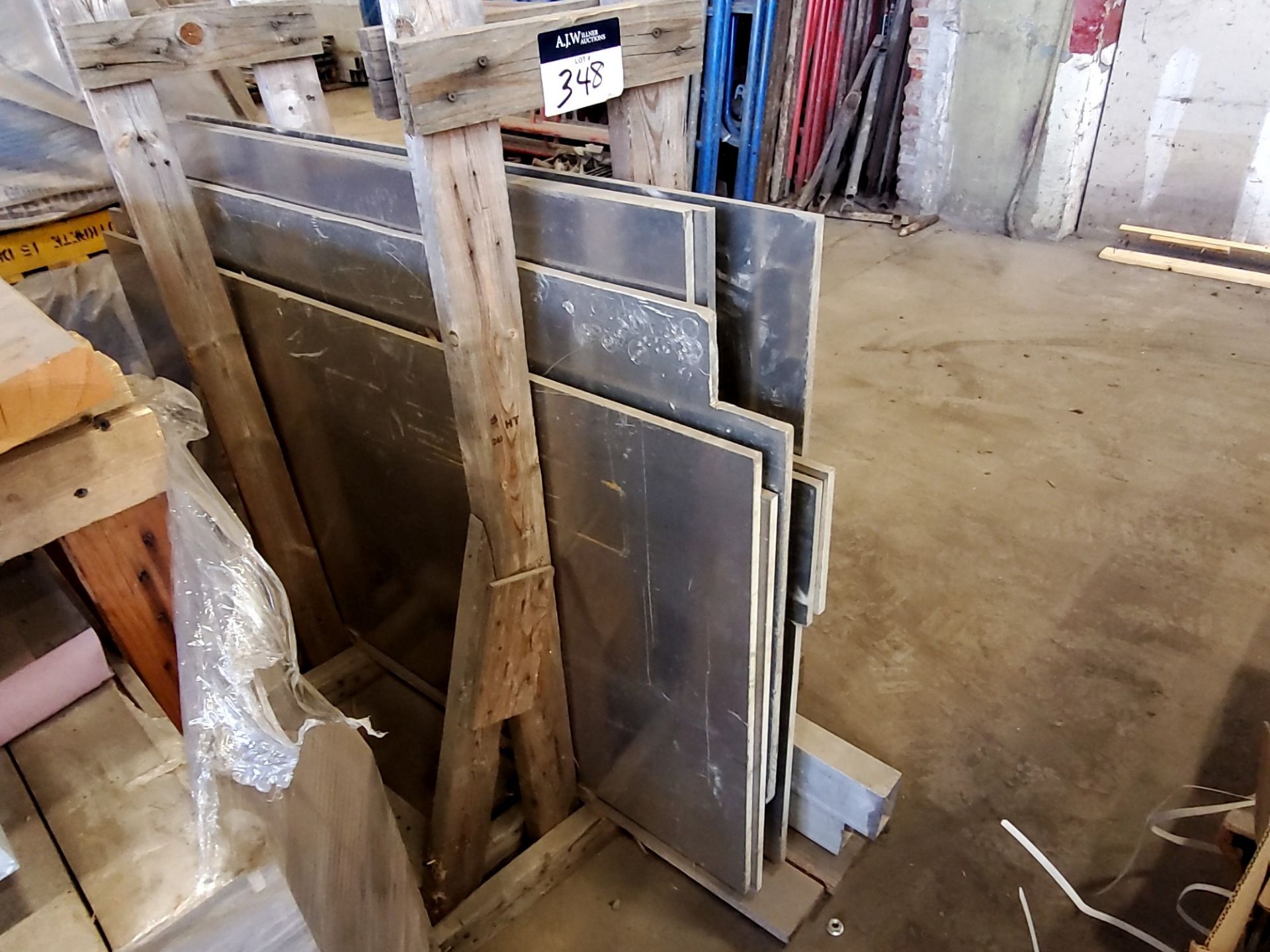 Group of (9) Aluminum Sheets