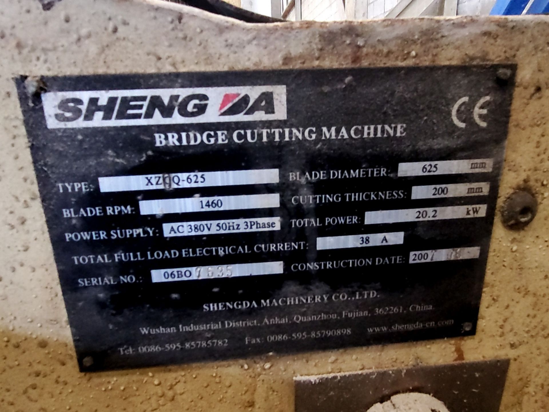 Shenga Da Bridge Cutting Machine - Image 3 of 10