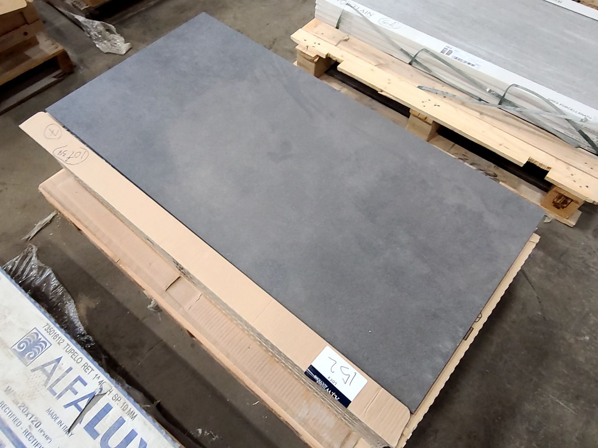 [sq ft] FMG Industrial Slabs 23 1/2" x 47" Abstract Grey - Image 2 of 2
