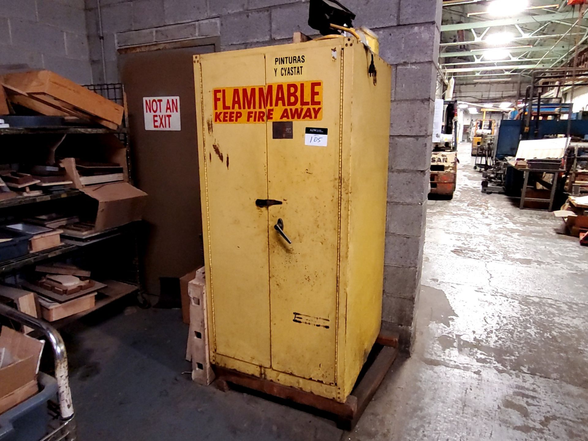 Eagle 60 Gallon Flammable Safety Cabinet w/ Contents