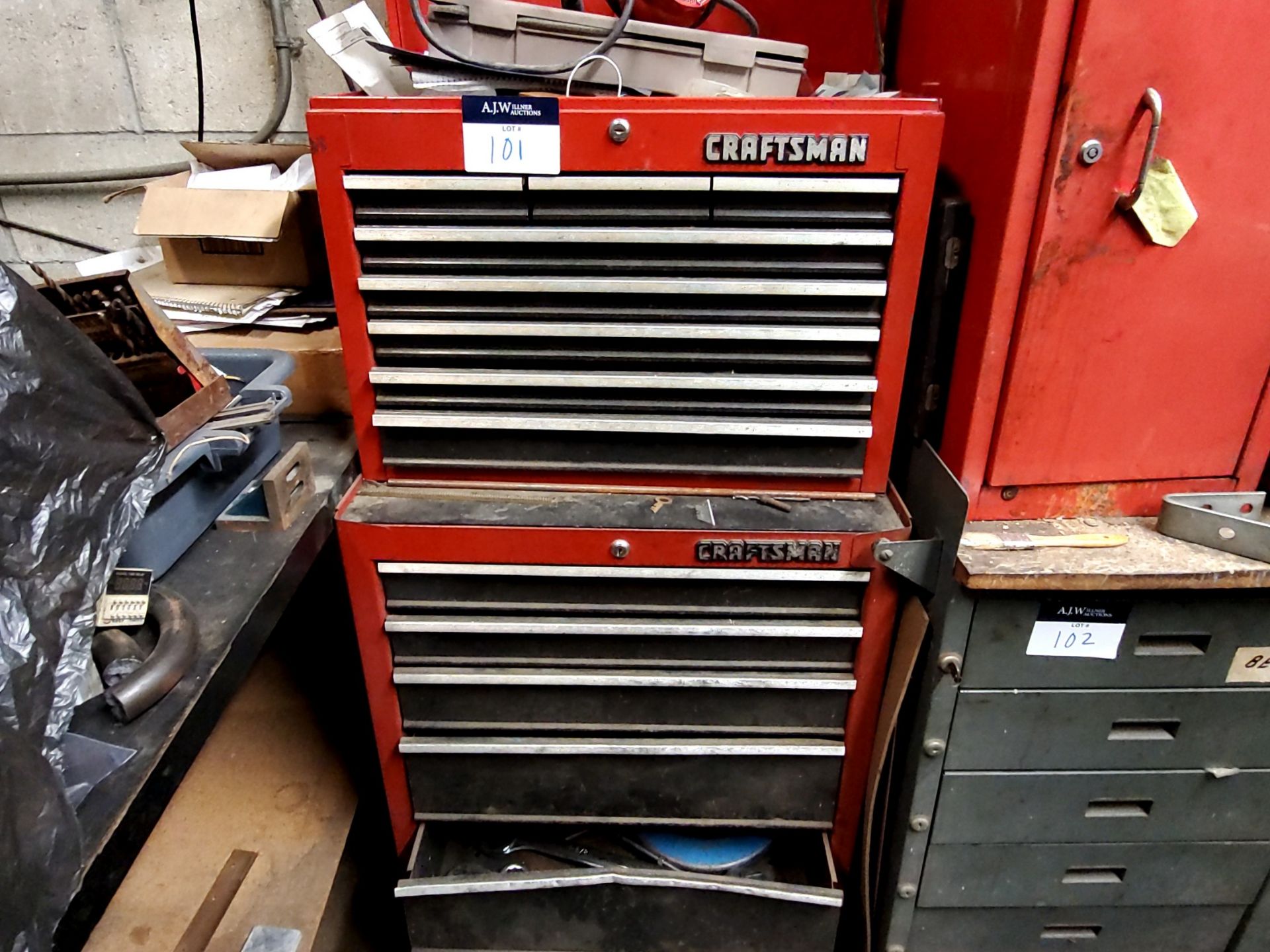 Craftsman 13-Drawer Industrial Grade Tool Cart w/ Contents