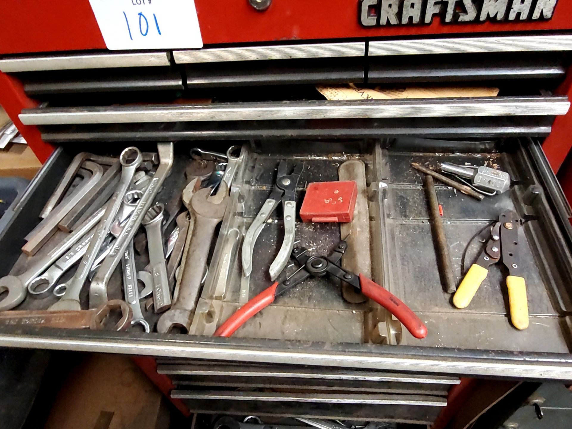 Craftsman 13-Drawer Industrial Grade Tool Cart w/ Contents - Image 3 of 10