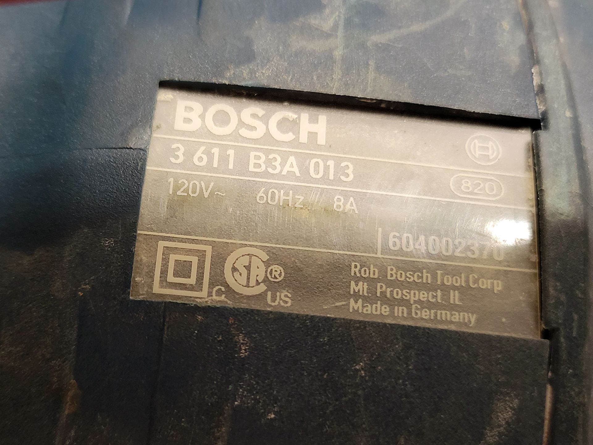 [Each] Bosch Boschhammer RH328VC Rotary Hammer Drill w/Case - Image 3 of 3