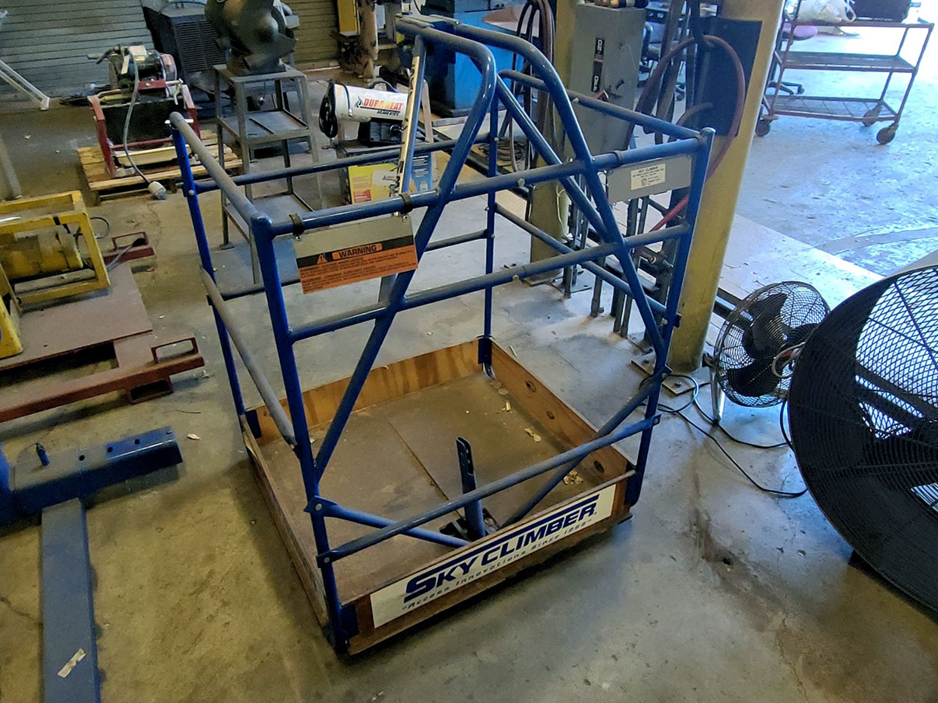 Sky Climber 1,000 Lbs. Capacity Knock Down Work Cage - Image 2 of 3