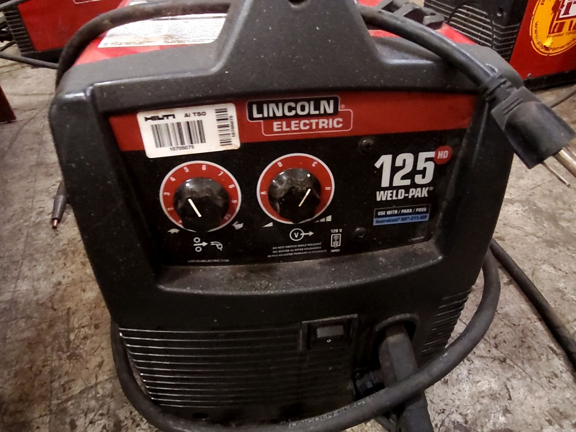 Lincoln Electric 125HD Weld-Pak Welder - Image 2 of 3