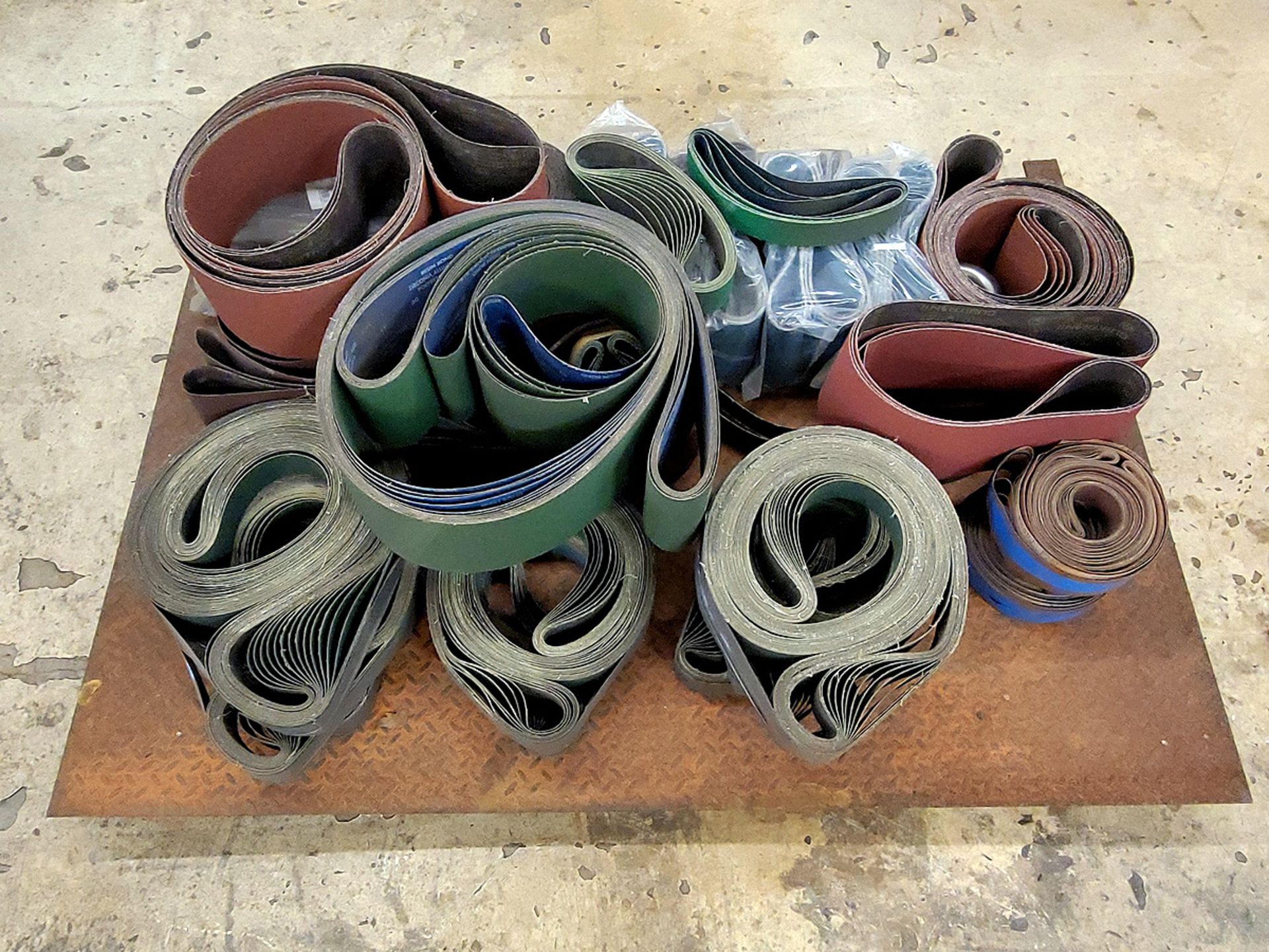 A Group of Ass't Size Sanding Belts