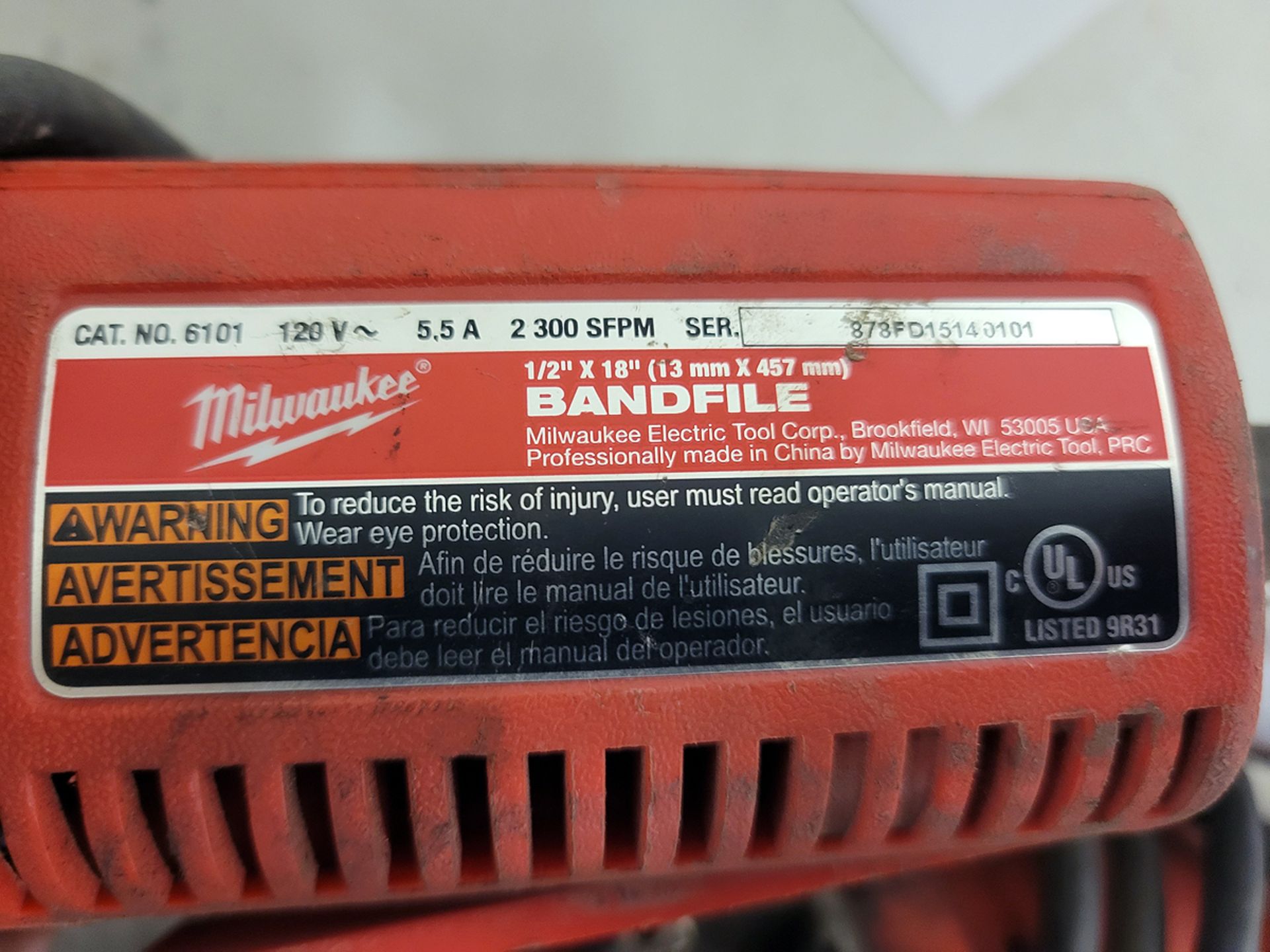 [Each] Milwaukee 6101 Band File Tools - Image 3 of 4