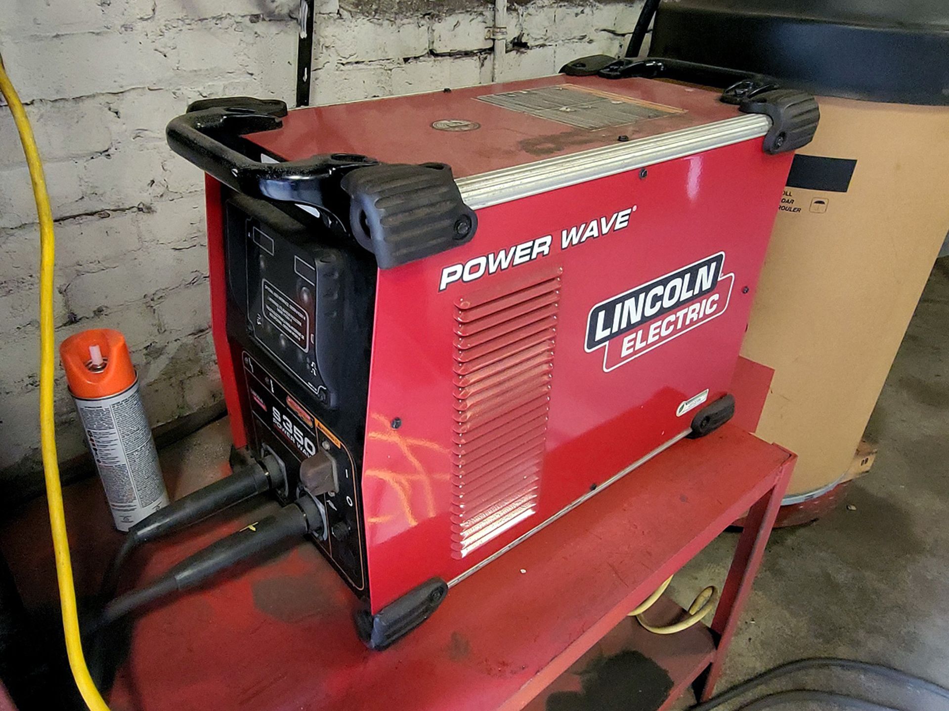 Lincoln Electric S350 Power Wave Advanced Process Welder And Lincoln 84 Power Feed Wire Feeder