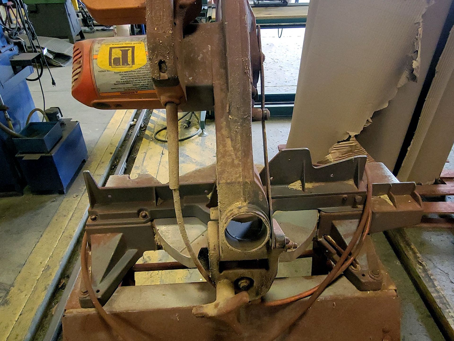 Ridgid 12" Cut-off Saw on Stand - Image 6 of 7