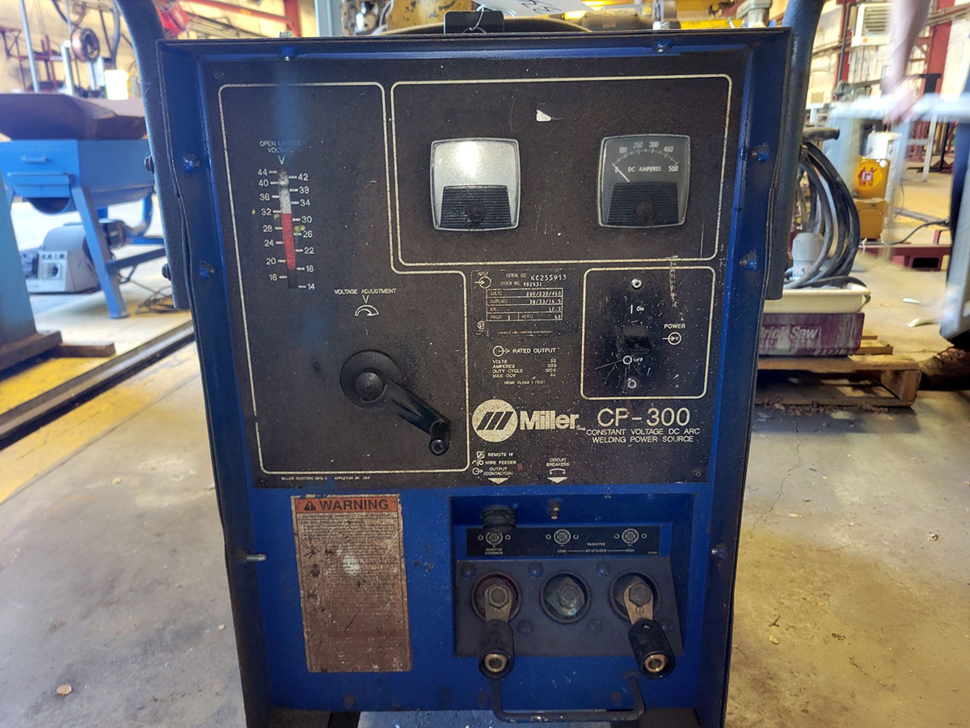 Miller CP-300 Constant Voltage DC Arc Welding Power Source - Image 3 of 4