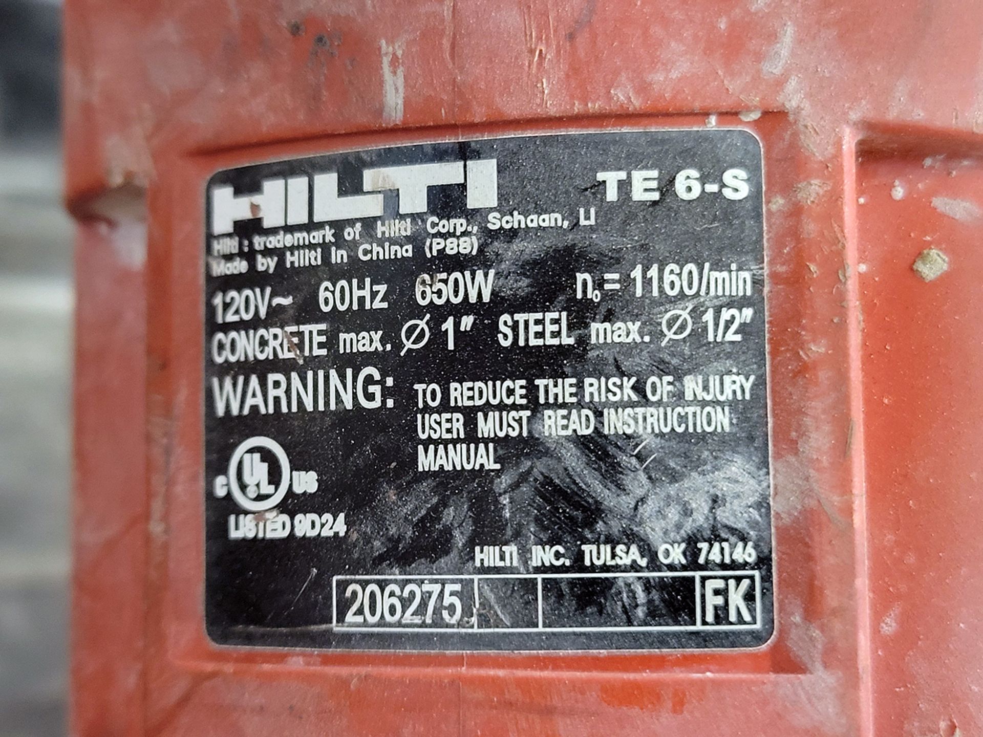 [Each] Hilti TE6-S Right Angle Drills - Image 2 of 2