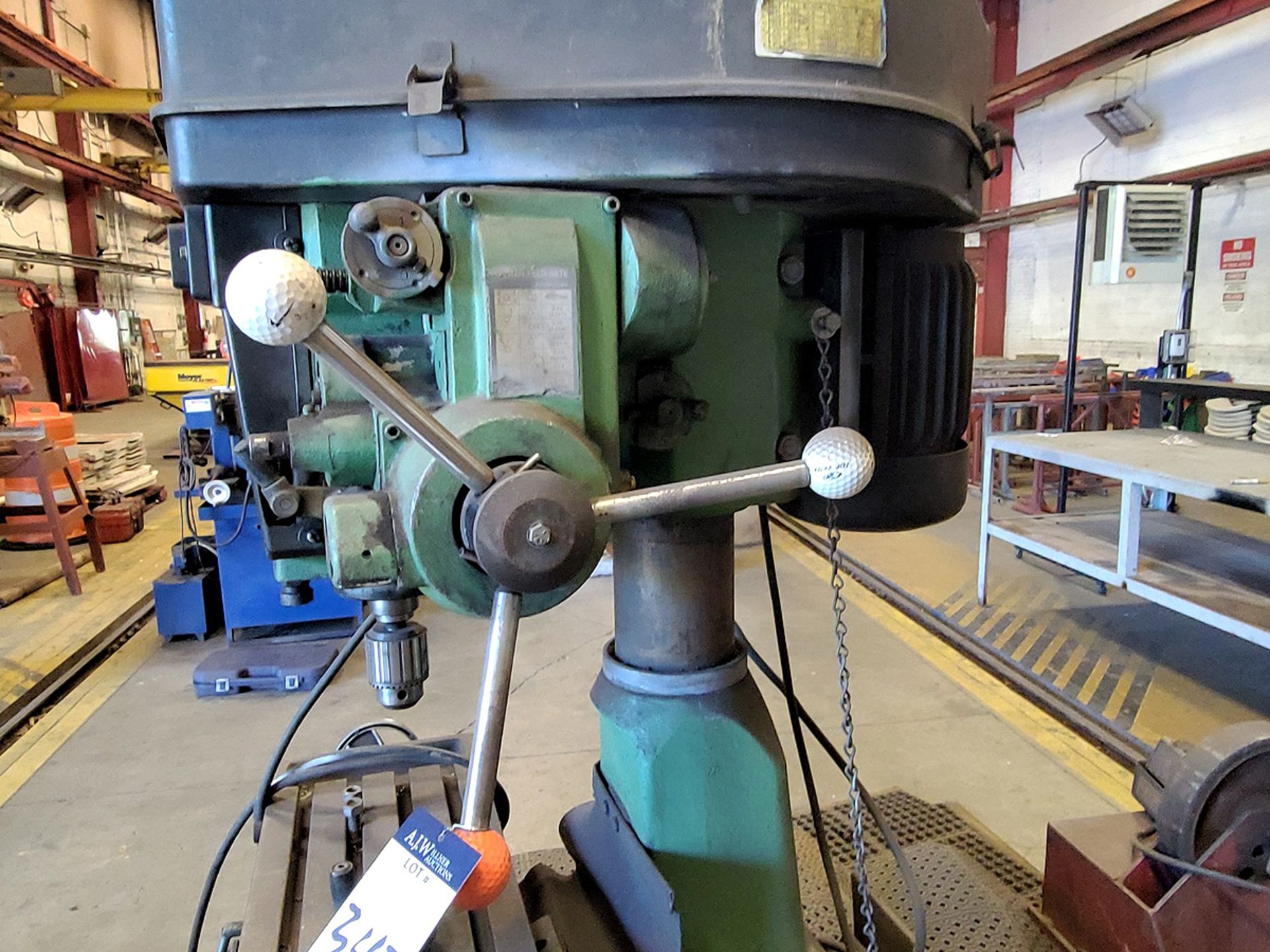 Jet Drill Press on Stand w/ 2 HP Motor (Non Operational) - Image 7 of 7