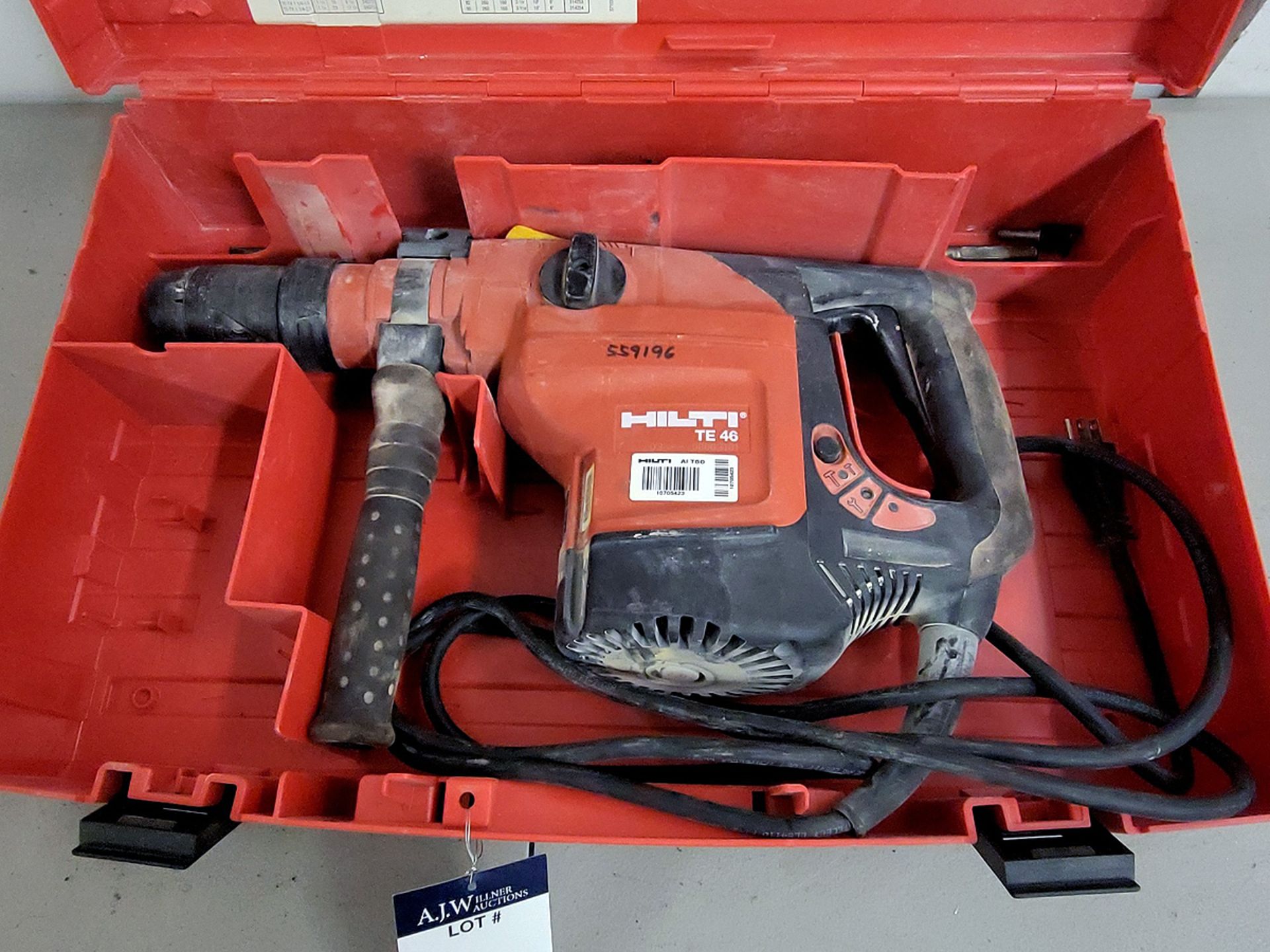 Hilti TE46 Rotary Hammer Drill w/Case