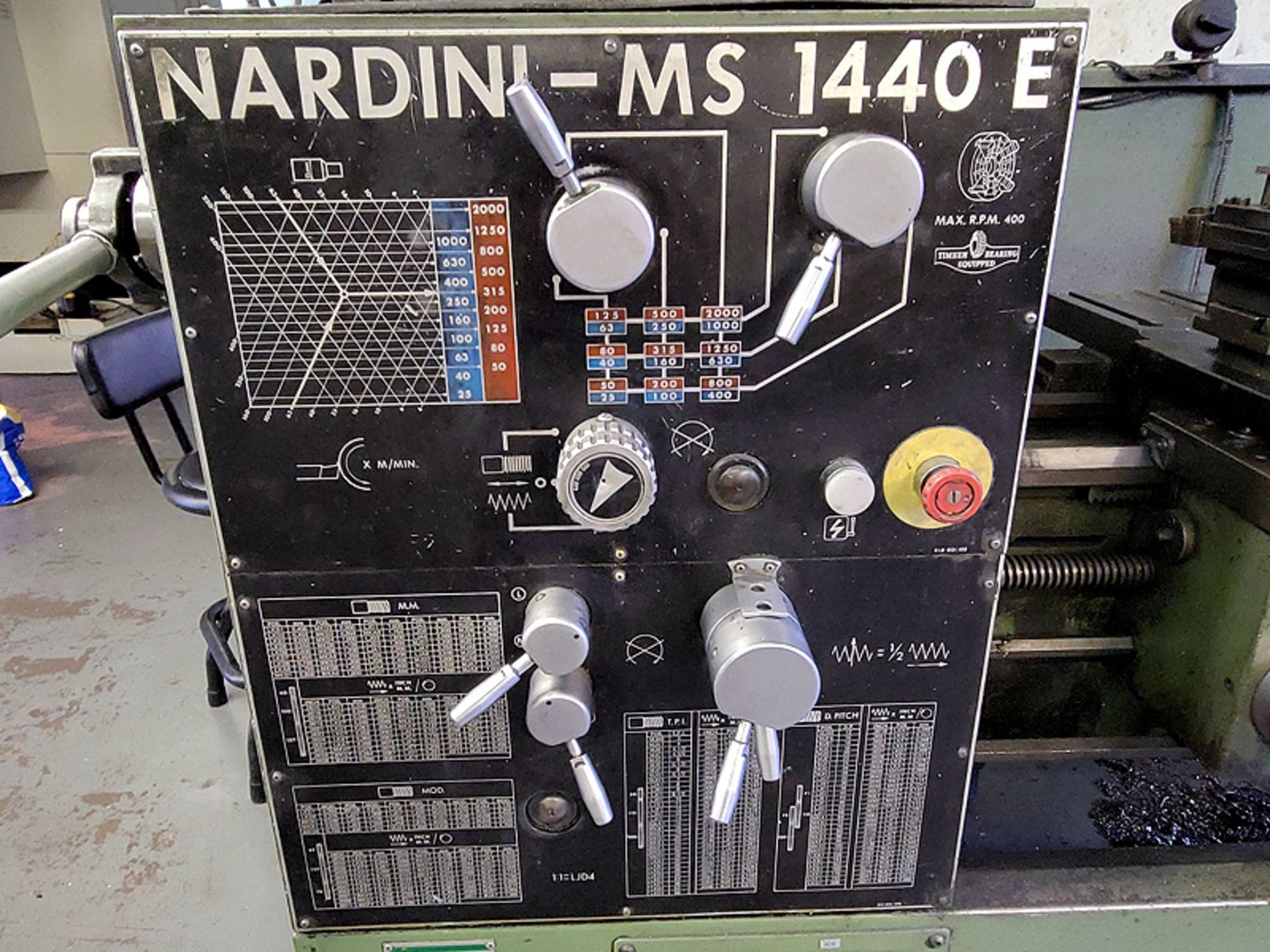 Mascote Nardini-MS 1440E Lathe Machine - Image 7 of 16