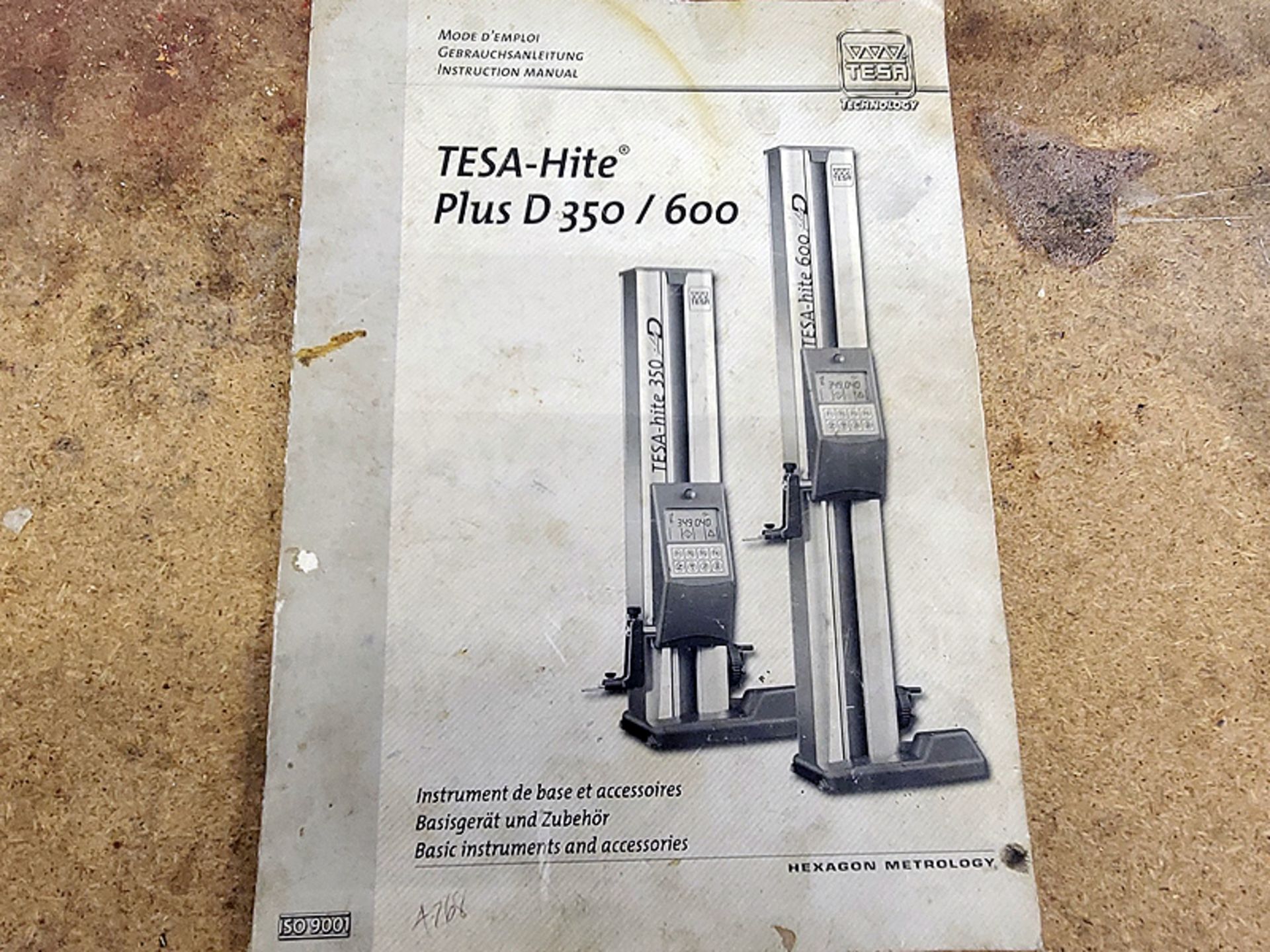 TESA-hite 350 Plus D Height Gauge - Image 8 of 8
