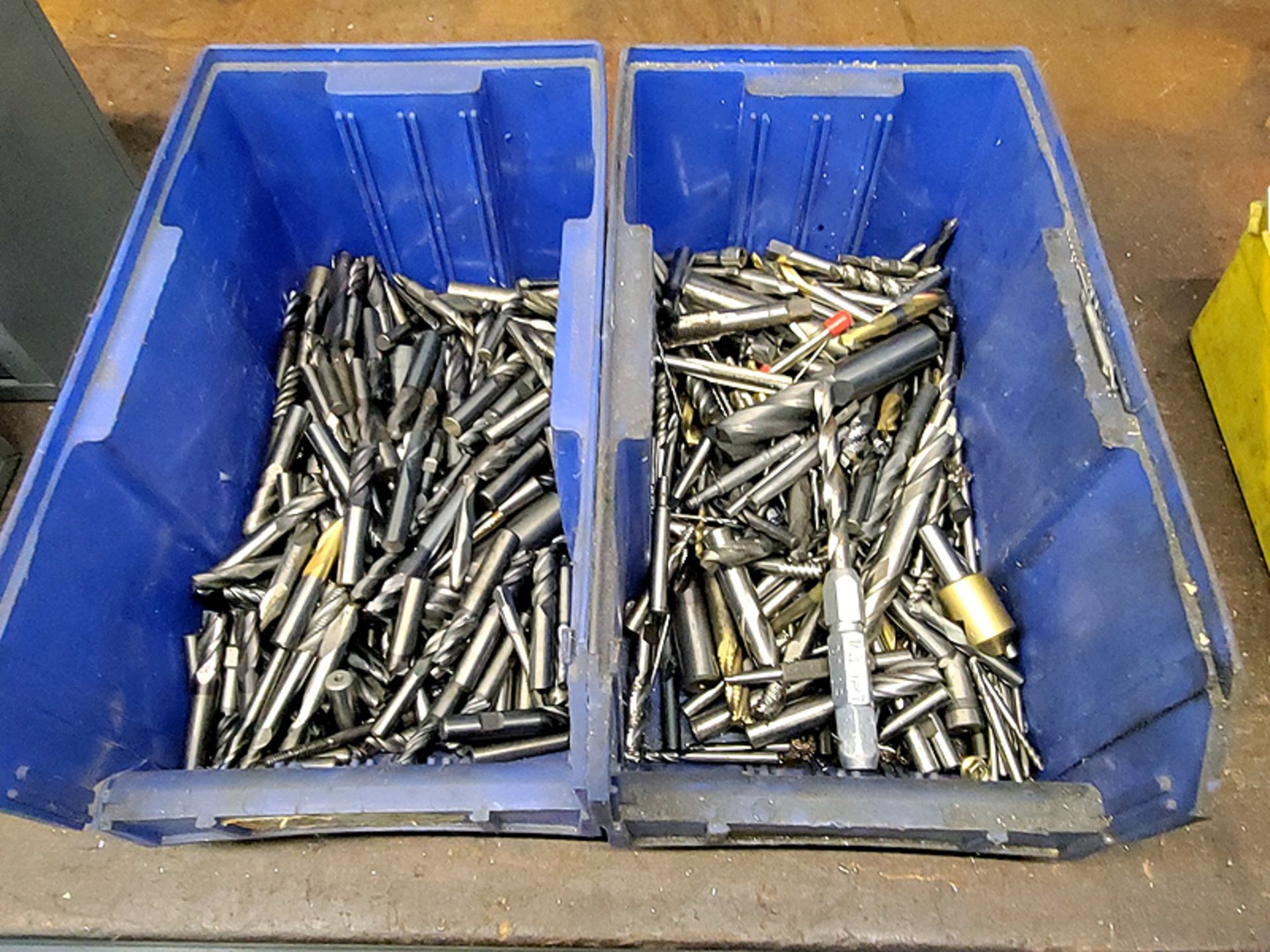 Group of Assorted Used Drill Bits and Taps