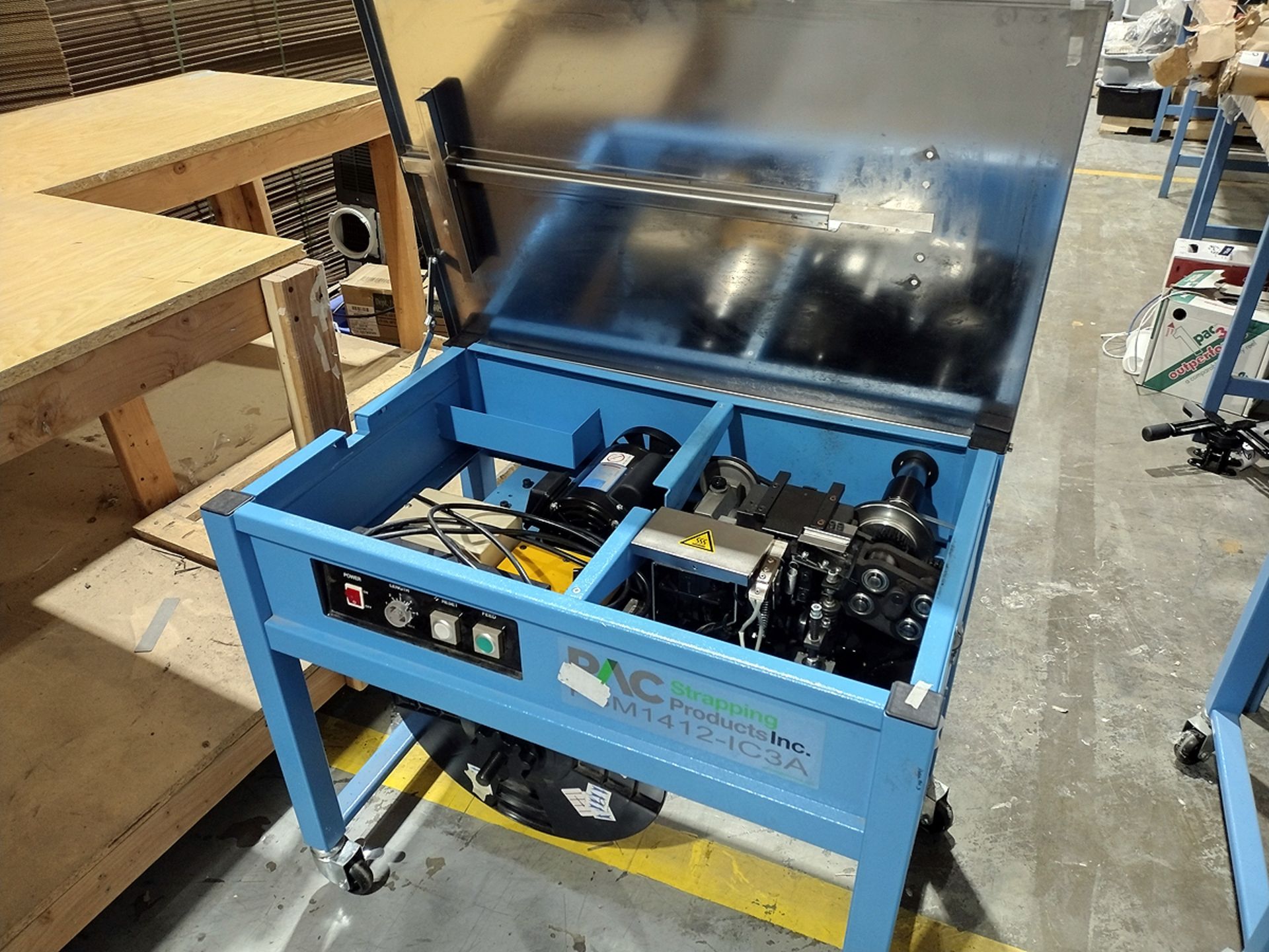 PAC Model PSM 1412-IC3A Tabletop Strapping Machine - Image 3 of 4