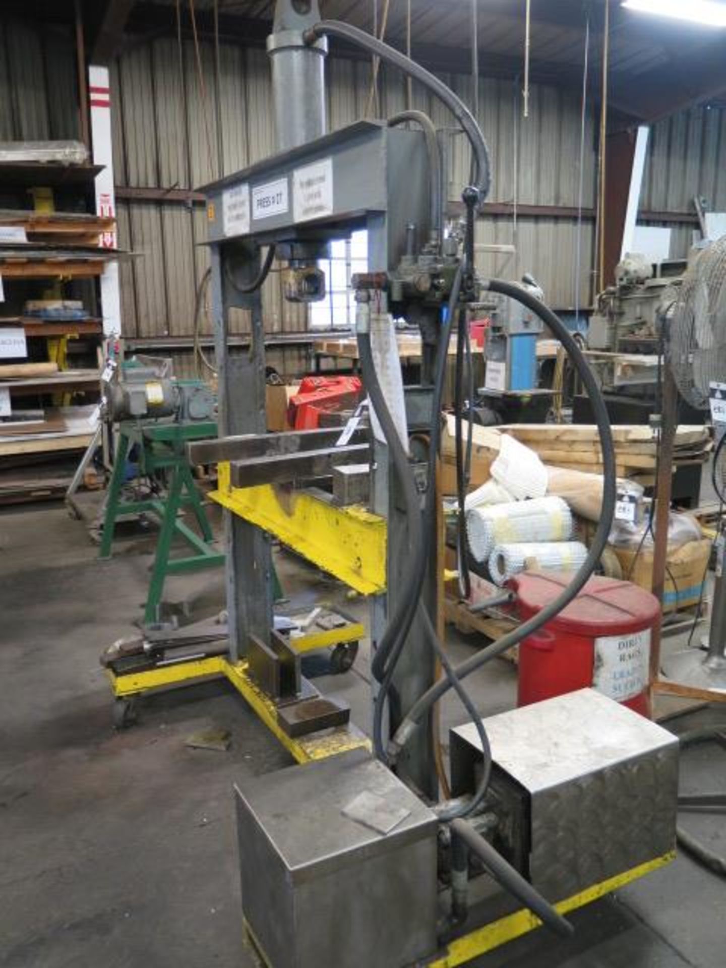 Electric Hydraulic H-Frame Press (SOLD AS-IS - NO WARRANTY) - Image 2 of 8