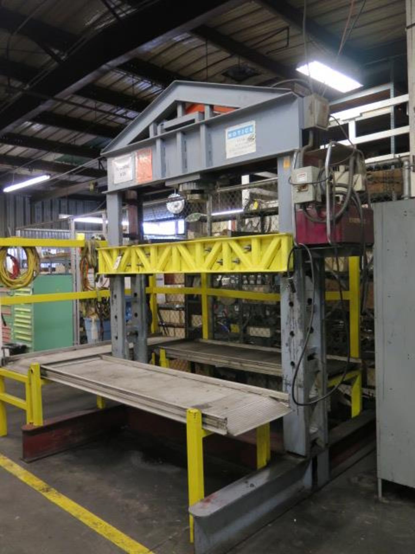 Large Electric Hydraulic H-Frame Press (SOLD AS-IS - NO WARRANTY) - Image 2 of 10