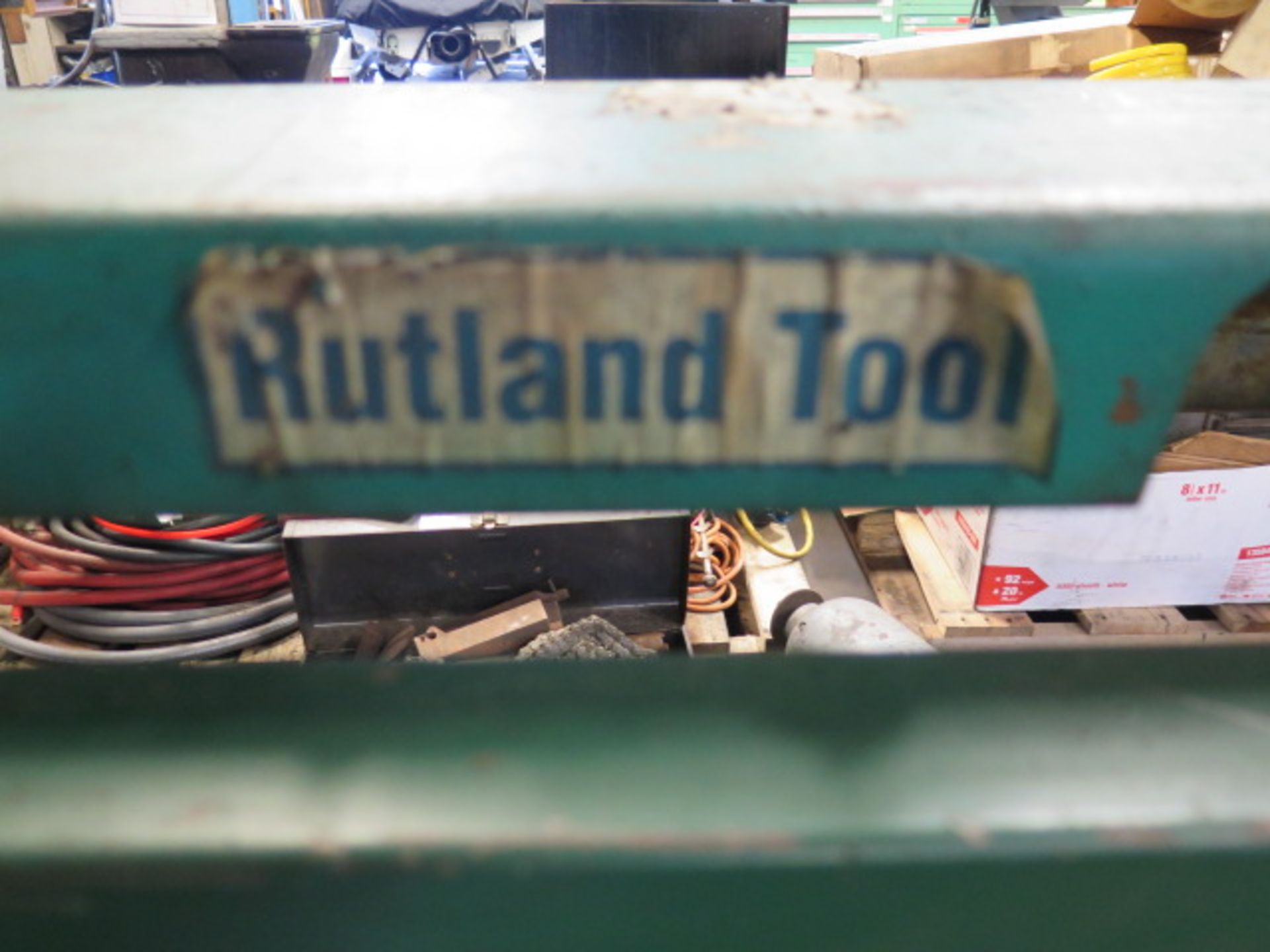 Rutland 42” Power Roll w/ 2” Rolls, Stand (SOLD AS-IS - NO WARRANTY) - Image 3 of 7