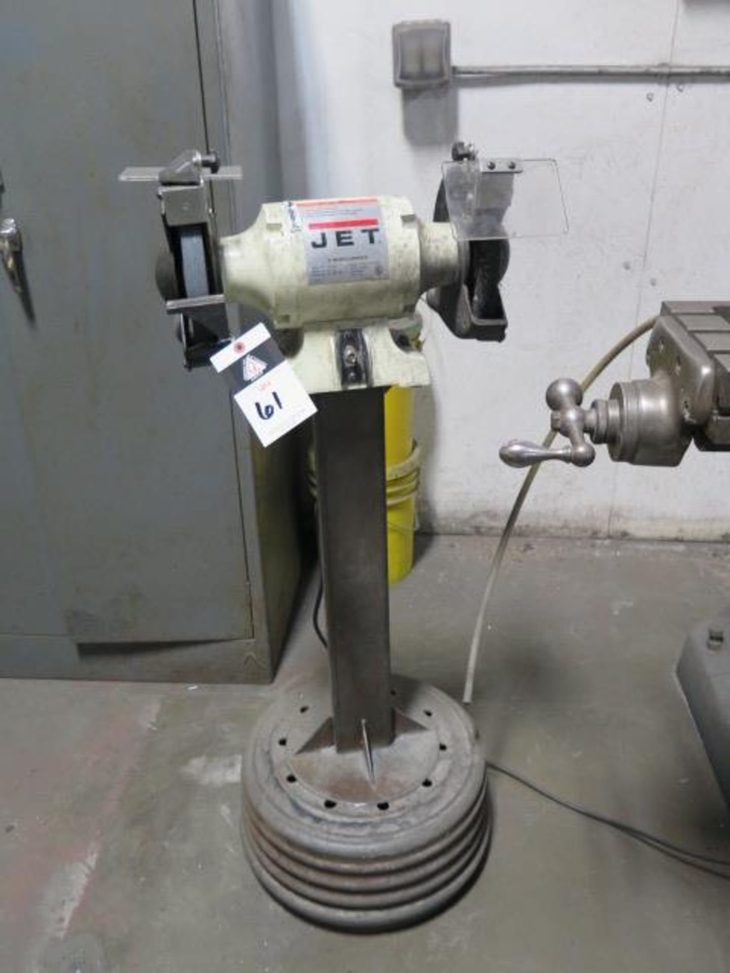 Jet 8" Pedestal Grinder (SOLD AS-IS - NO WARRANTY)