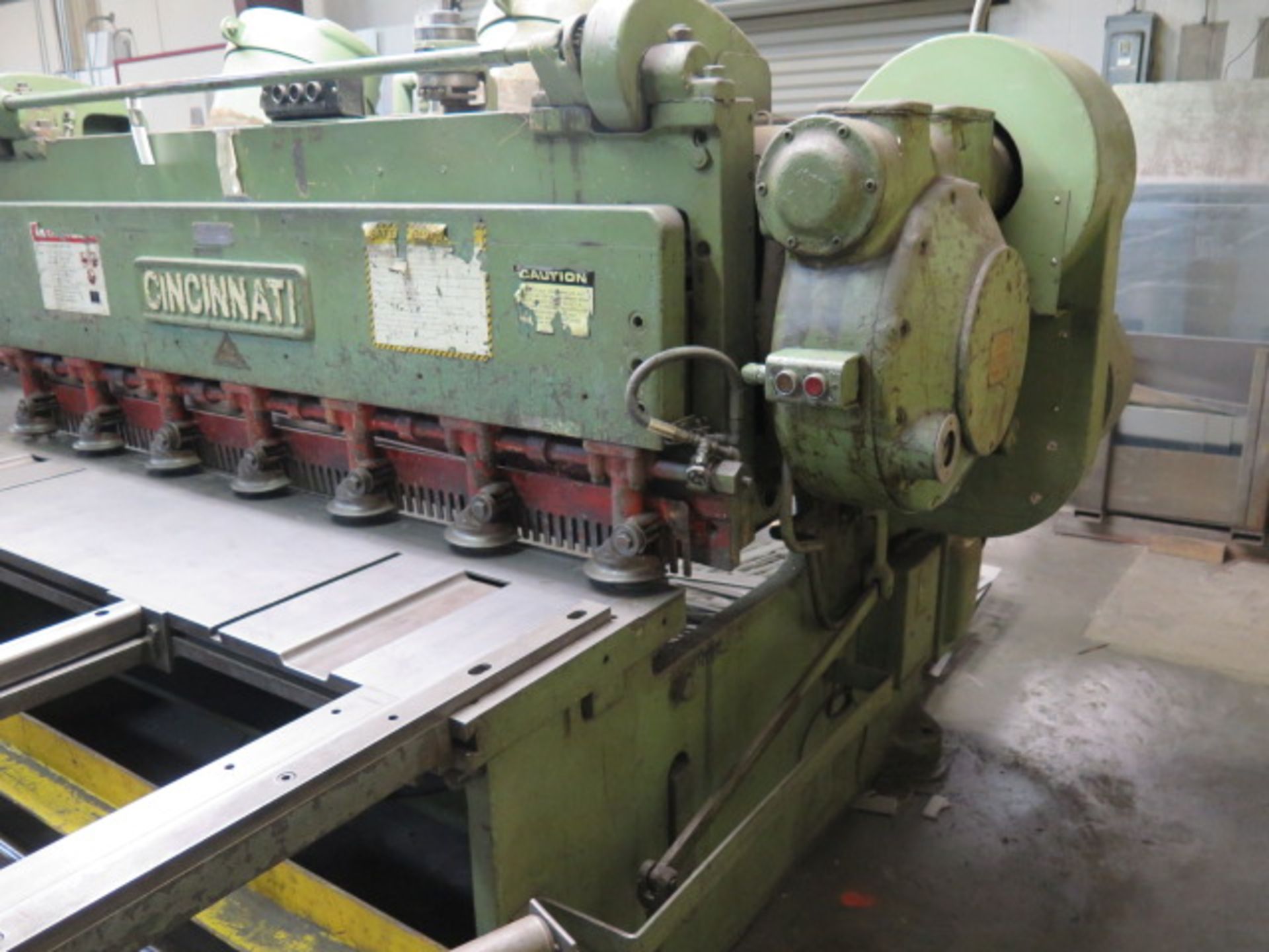 Cincinnati mdl. 1806 3/8" x 6' Cap Power Shear s/n 12058 w/ Power Back Gage, 80" Sq Arm, SOLD AS IS - Image 13 of 15