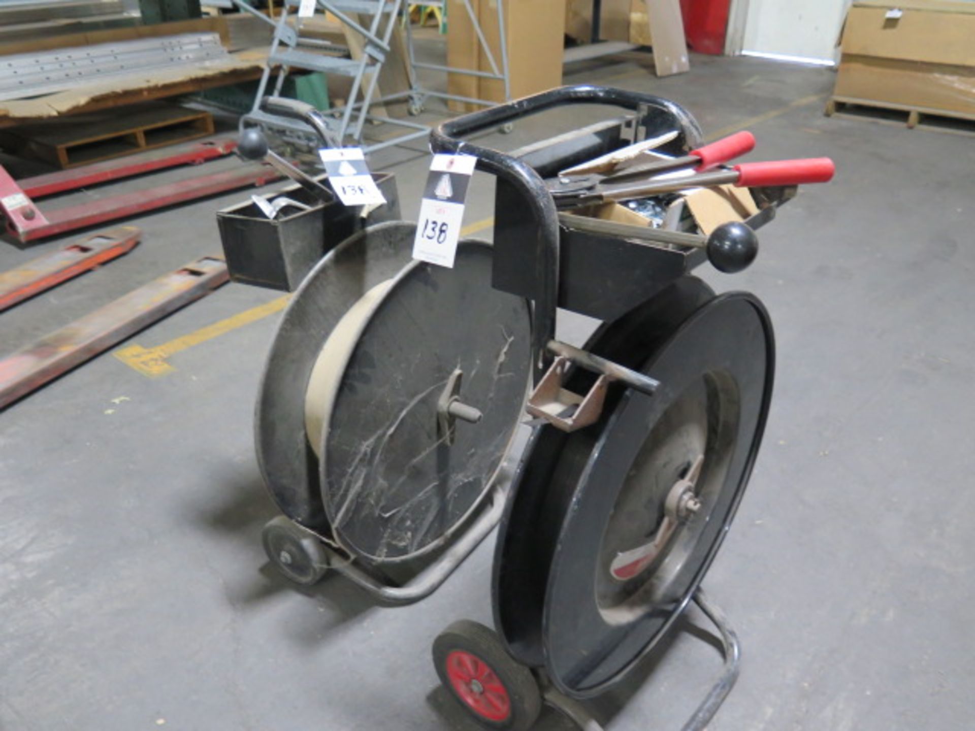 Banding Carts (2) w/ Tools (SOLD AS-IS - NO WARRANTY)