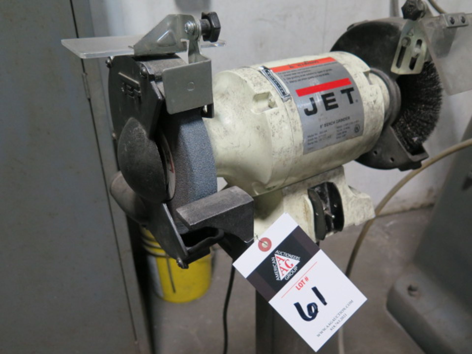 Jet 8" Pedestal Grinder (SOLD AS-IS - NO WARRANTY) - Image 3 of 5