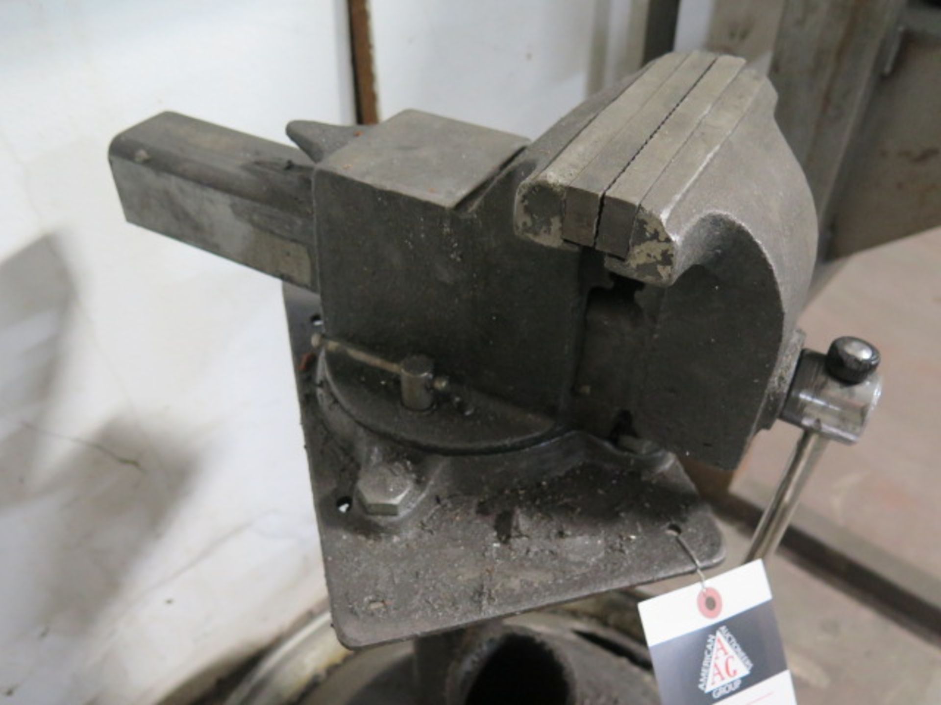 6" Pedestal Mounted Vise (SOLD AS-IS - NO WARRANTY) - Image 3 of 3