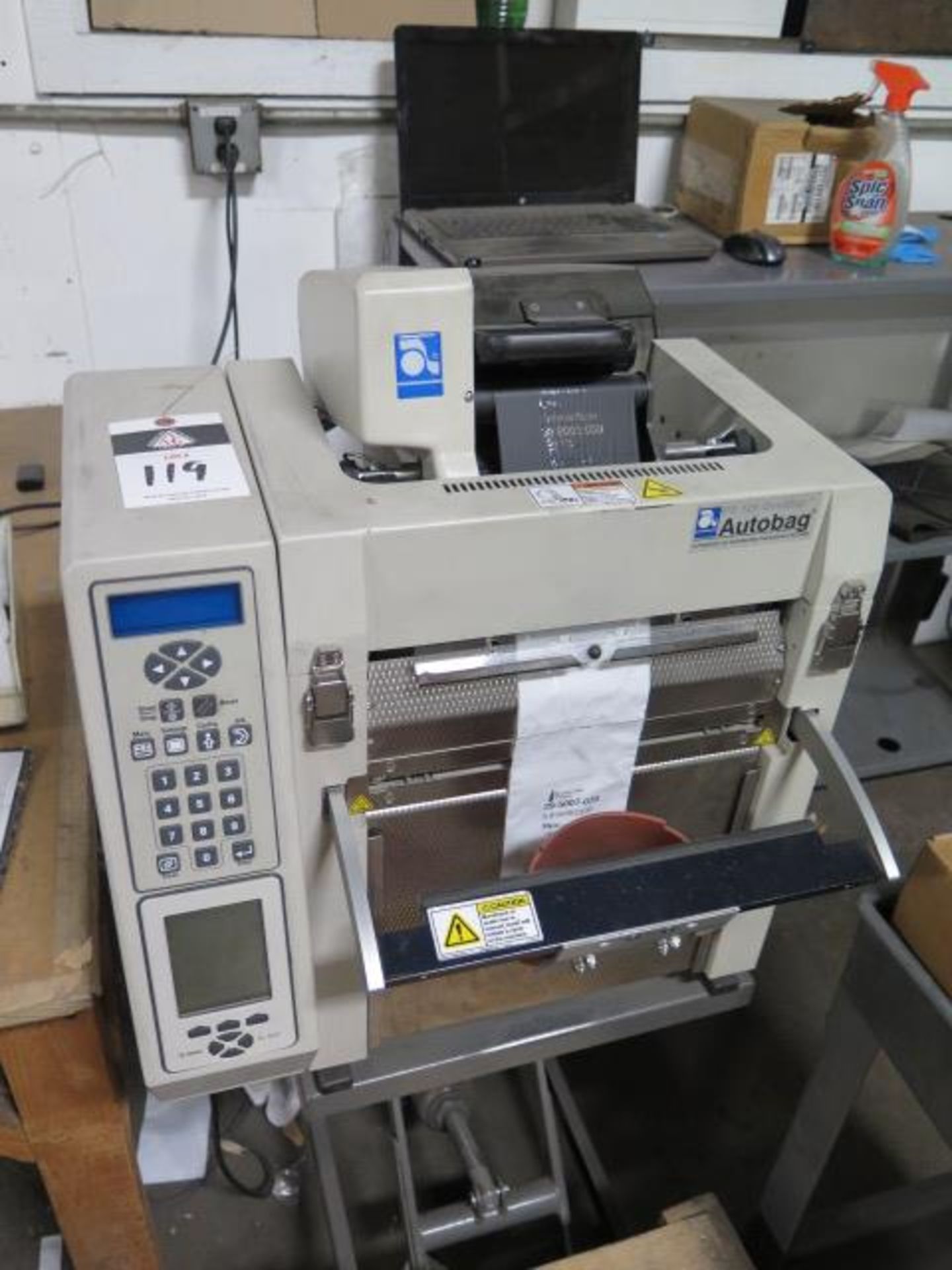 Automated Packaging "PaceSetter Autobag" PS 125 Onestep Bagging and Printinting Machine, SOLD AS IS - Image 2 of 11