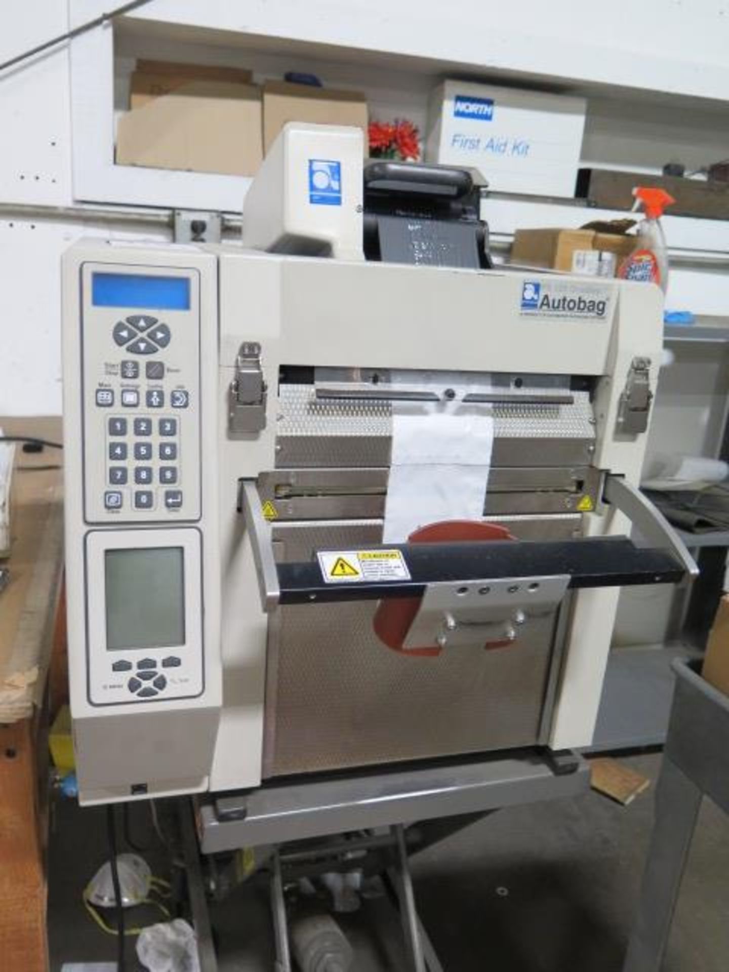 Automated Packaging "PaceSetter Autobag" PS 125 Onestep Bagging and Printinting Machine, SOLD AS IS