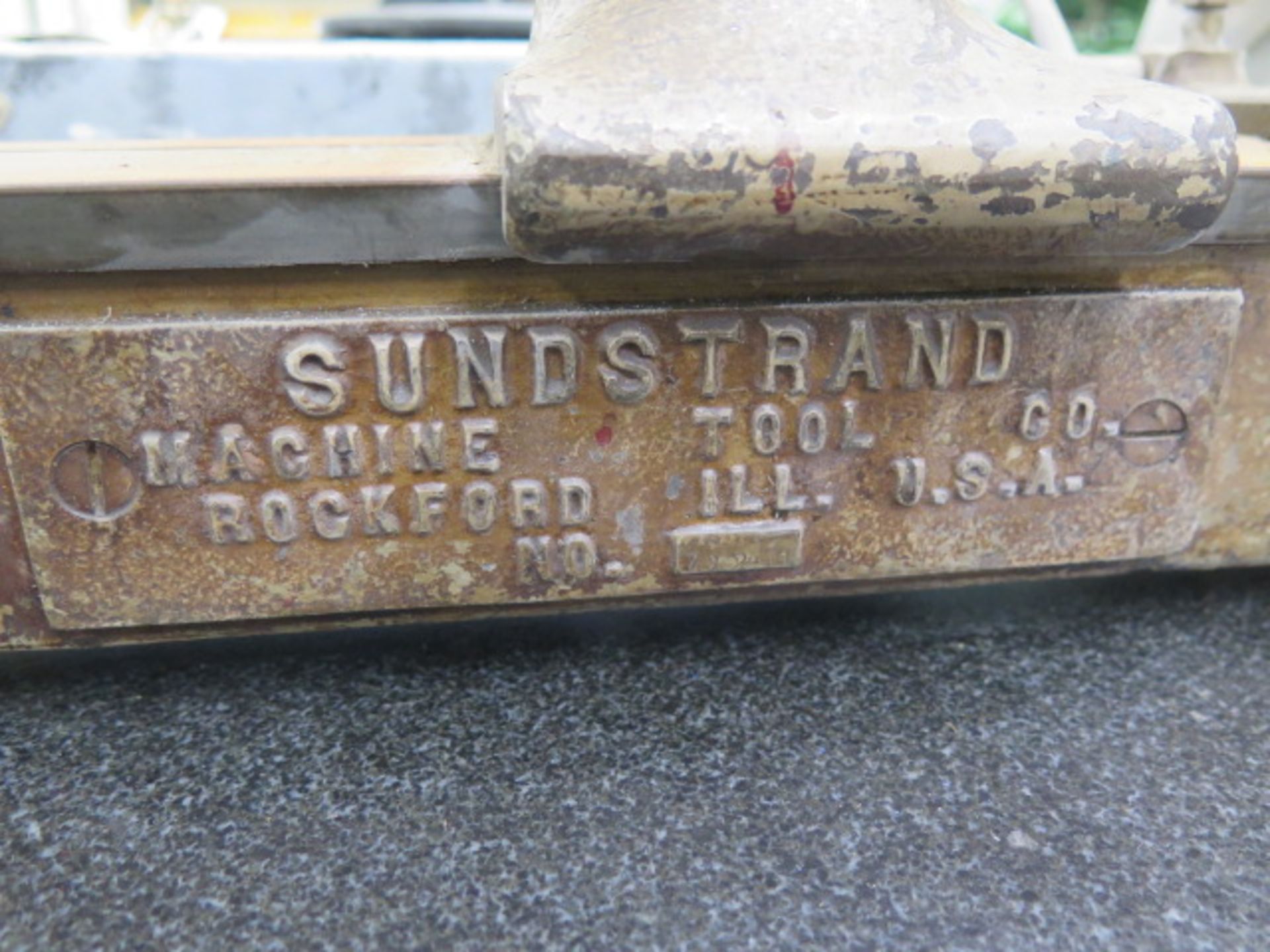 Sundstrand 6" x 18" Bench Center (SOLD AS-IS - NO WARRANTY) - Image 7 of 7