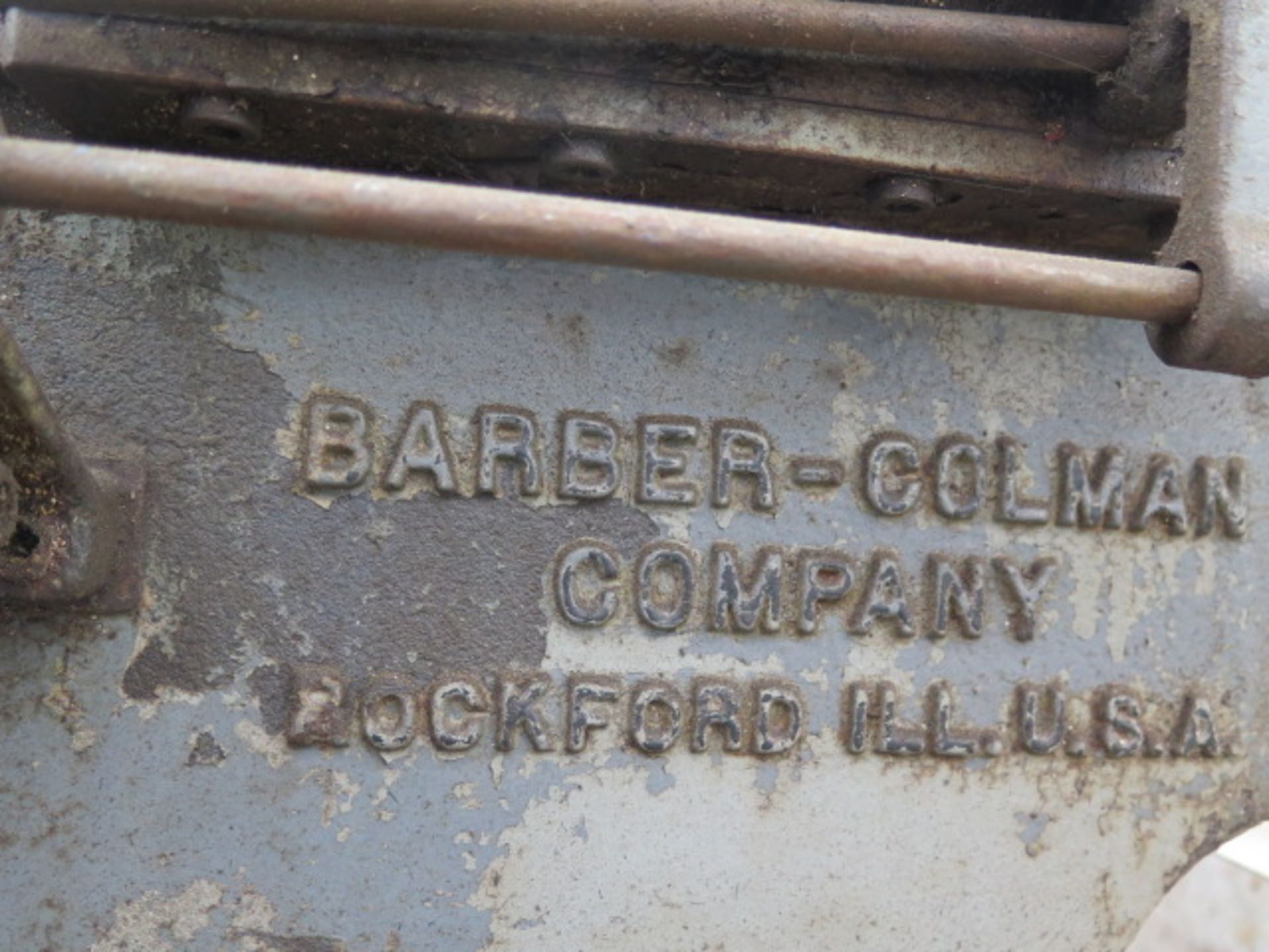 Barber-Colman No.3 Gear Hobbing Machine (FOR PARTS) (SOLD AS-IS - NO WARRANTY) - Image 3 of 8