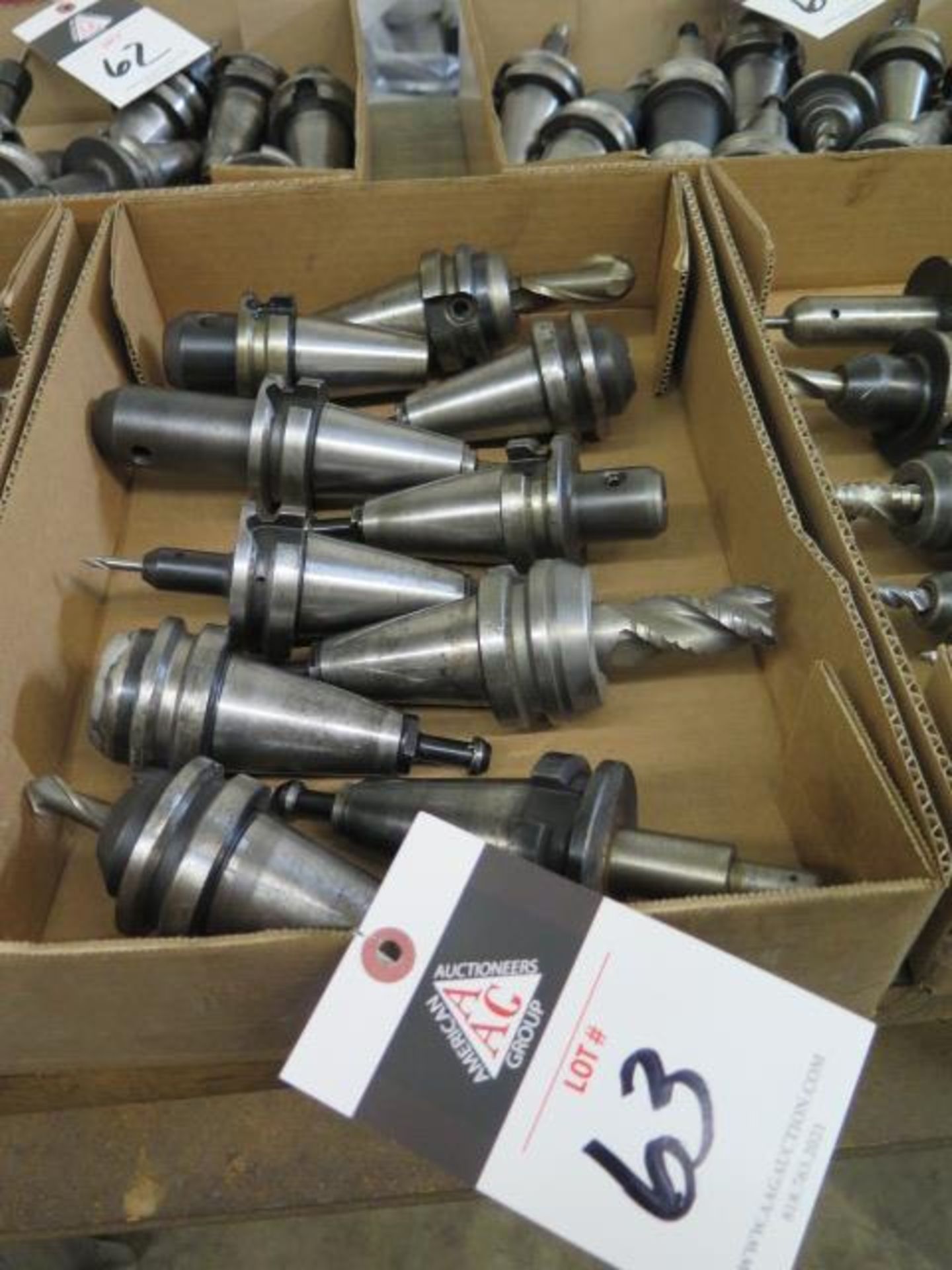 BT-40 Taper Tooling (10) (SOLD AS-IS - NO WARRANTY)