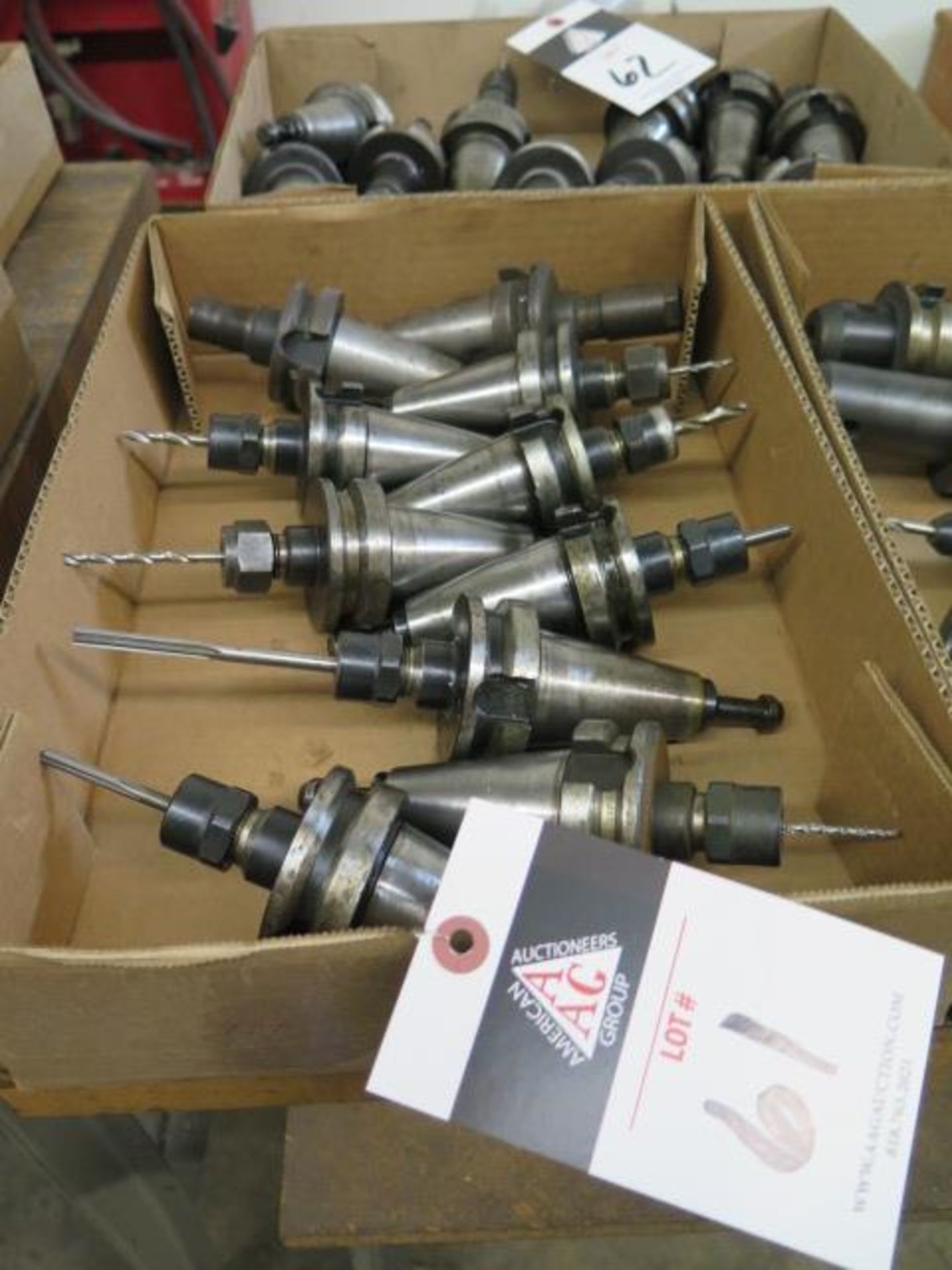 BT-40 Taper Tooling (10) (SOLD AS-IS - NO WARRANTY)